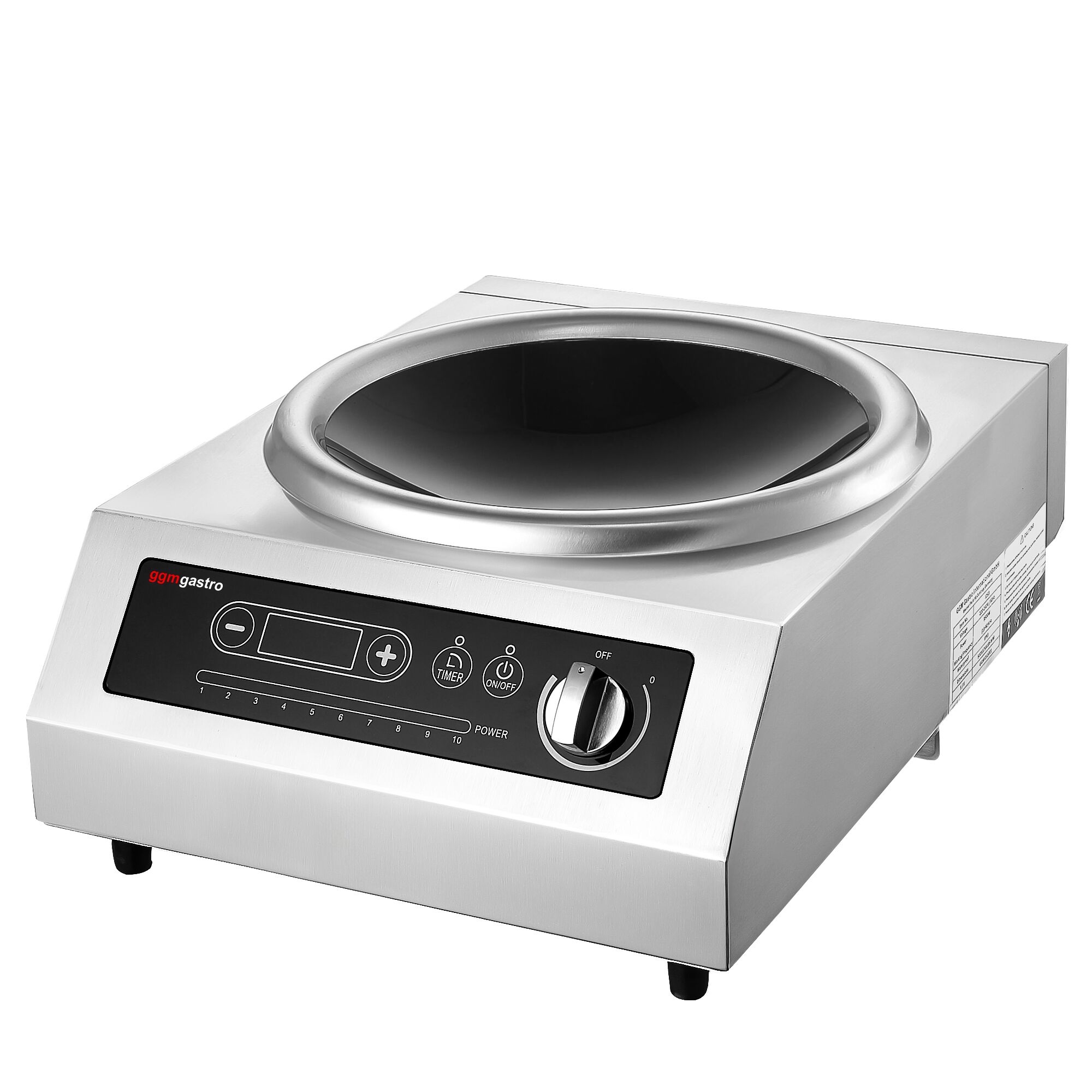 Induktsioon-wokipliit 3,5kW Ø460