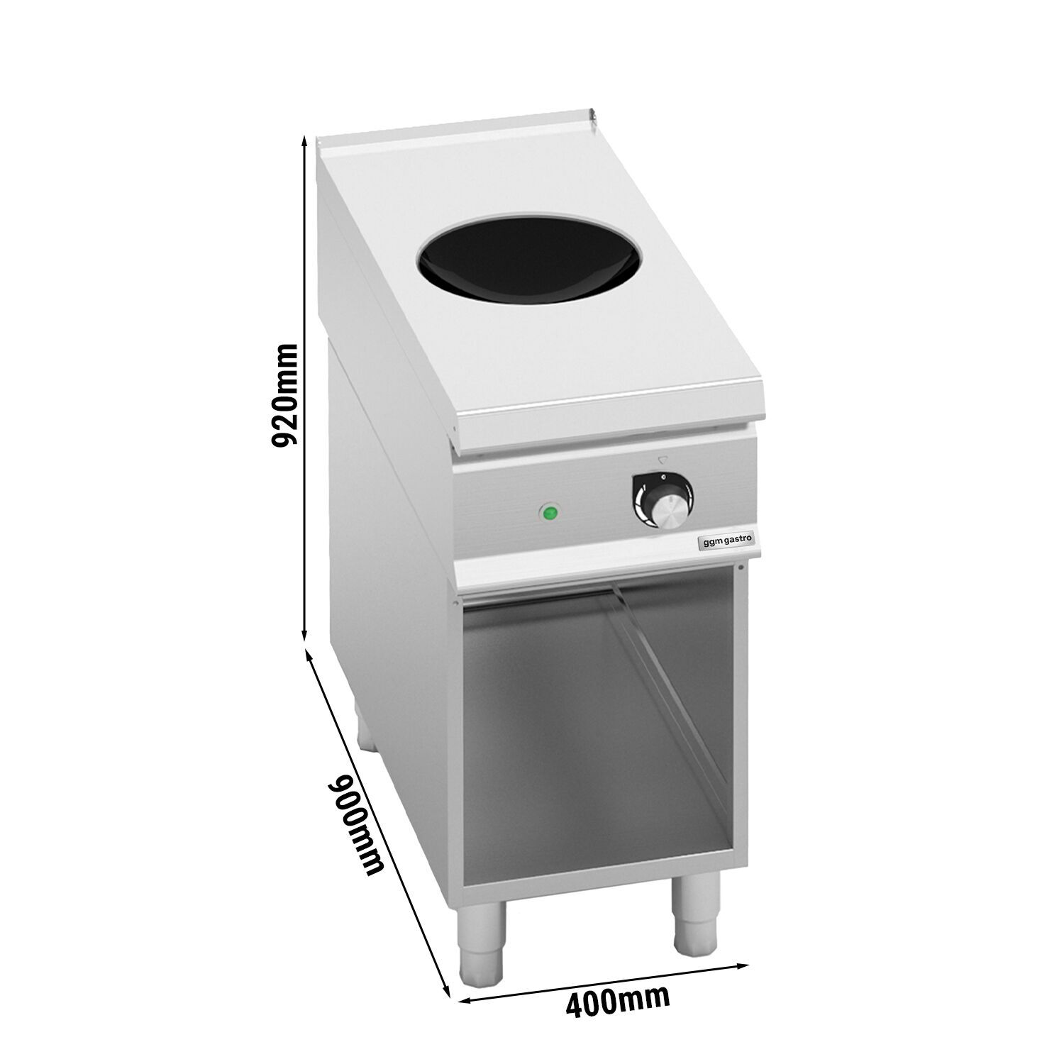 Induktsioon-wokipliit 5kW Ø300