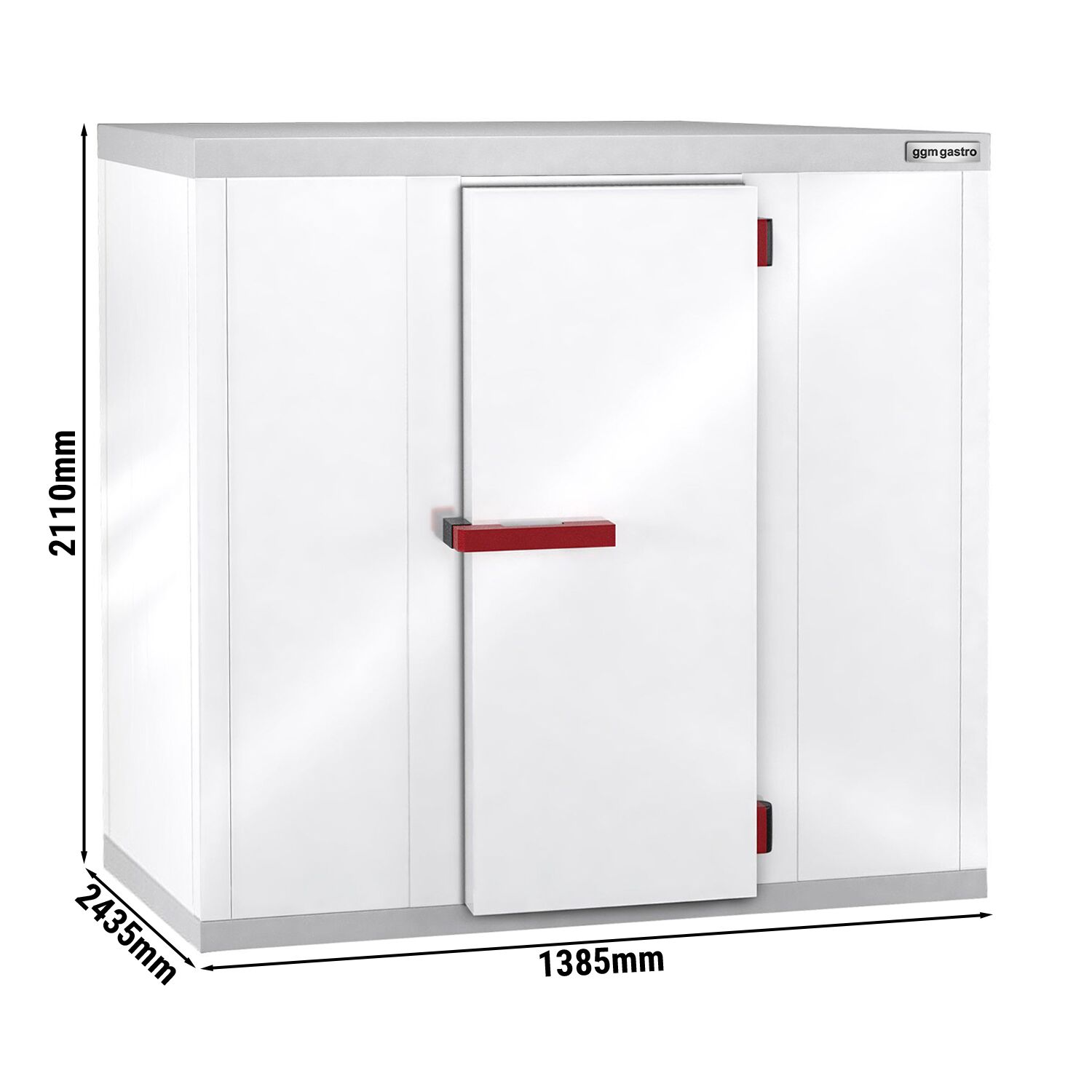 Külmkamber, 1385×2435mm, 5,43m³