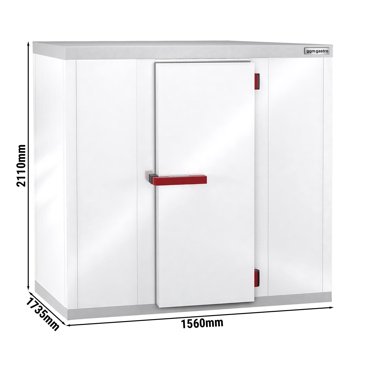 Külmkamber, 1560×1735mm, 4,30m³
