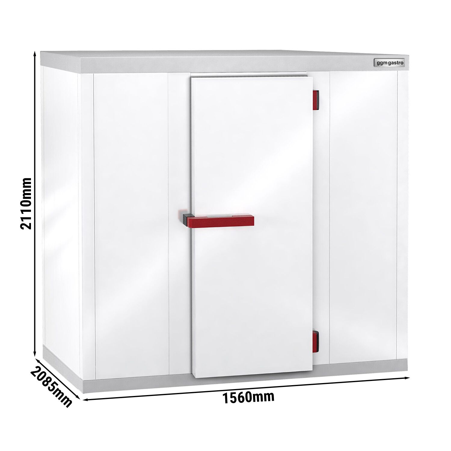 Külmkamber, 1560×2085mm, 5,26m³