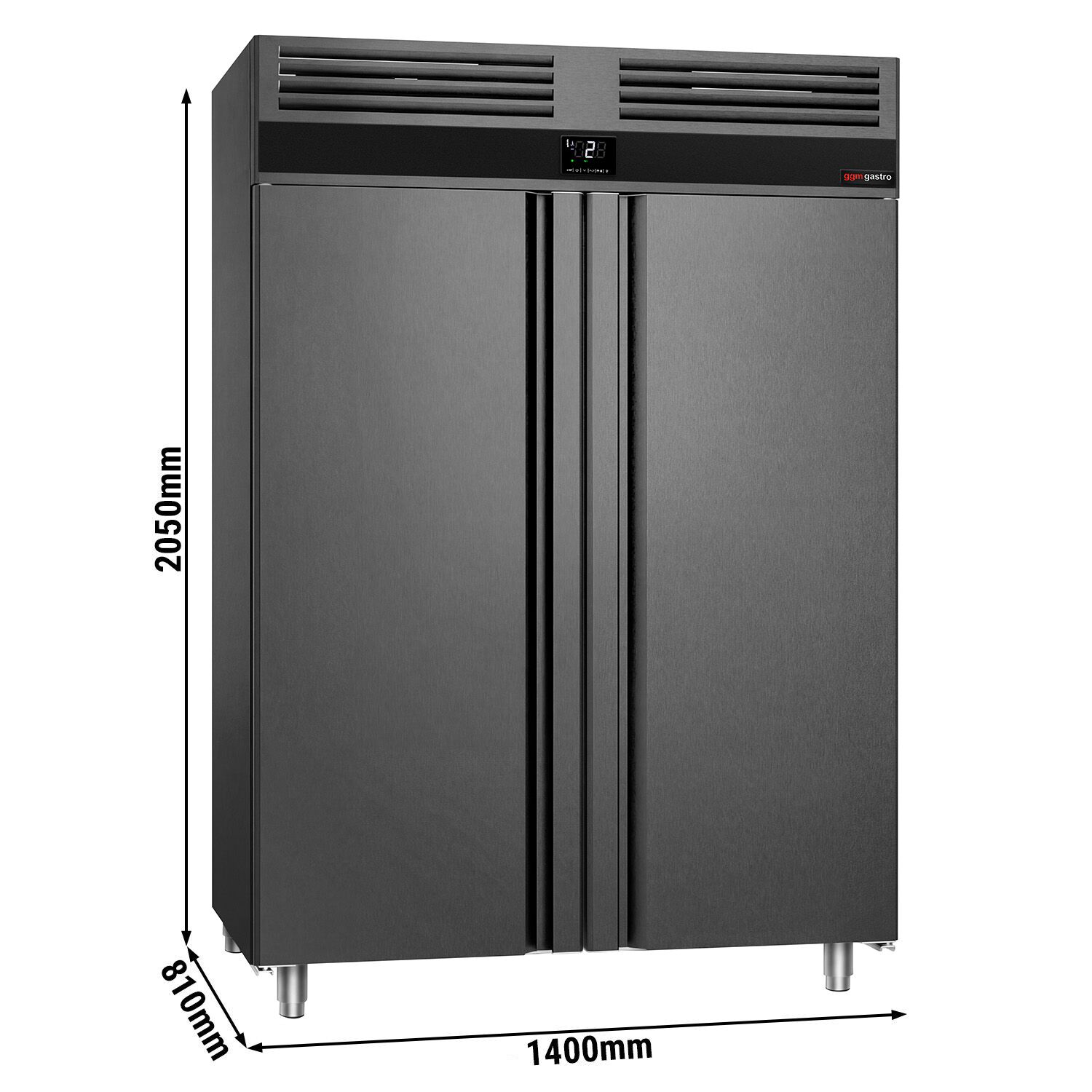 Külmkapp PREMIUM GN2/1, 1400l