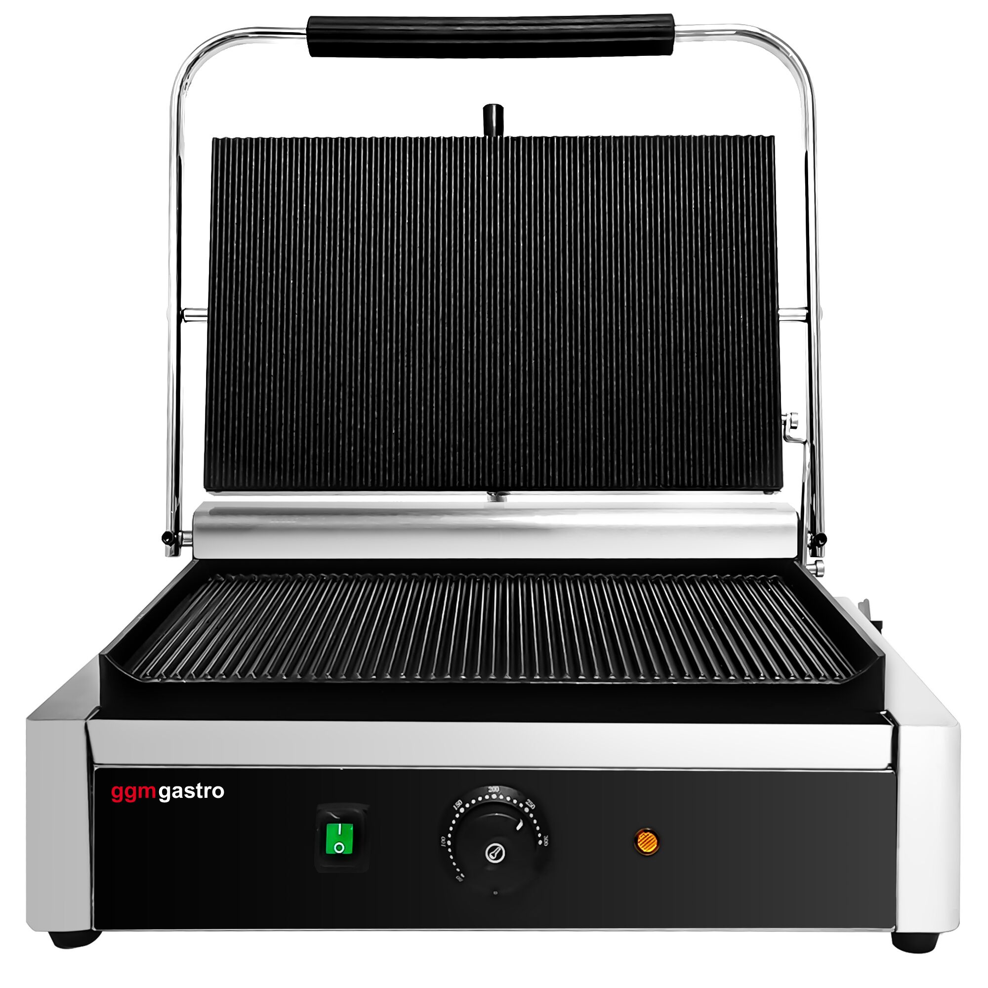 Digitaalne kontaktgrill 2,6kW, ribilised plaadid