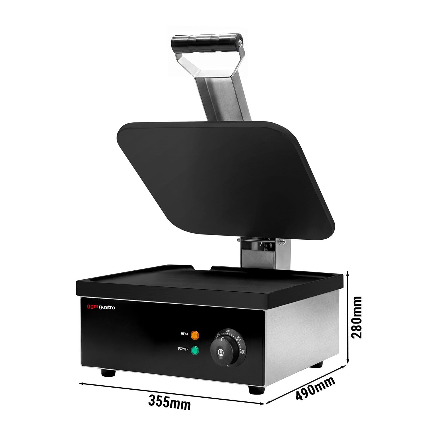 Digitaalne kontaktgrill 2,2kW, siledad plaadid