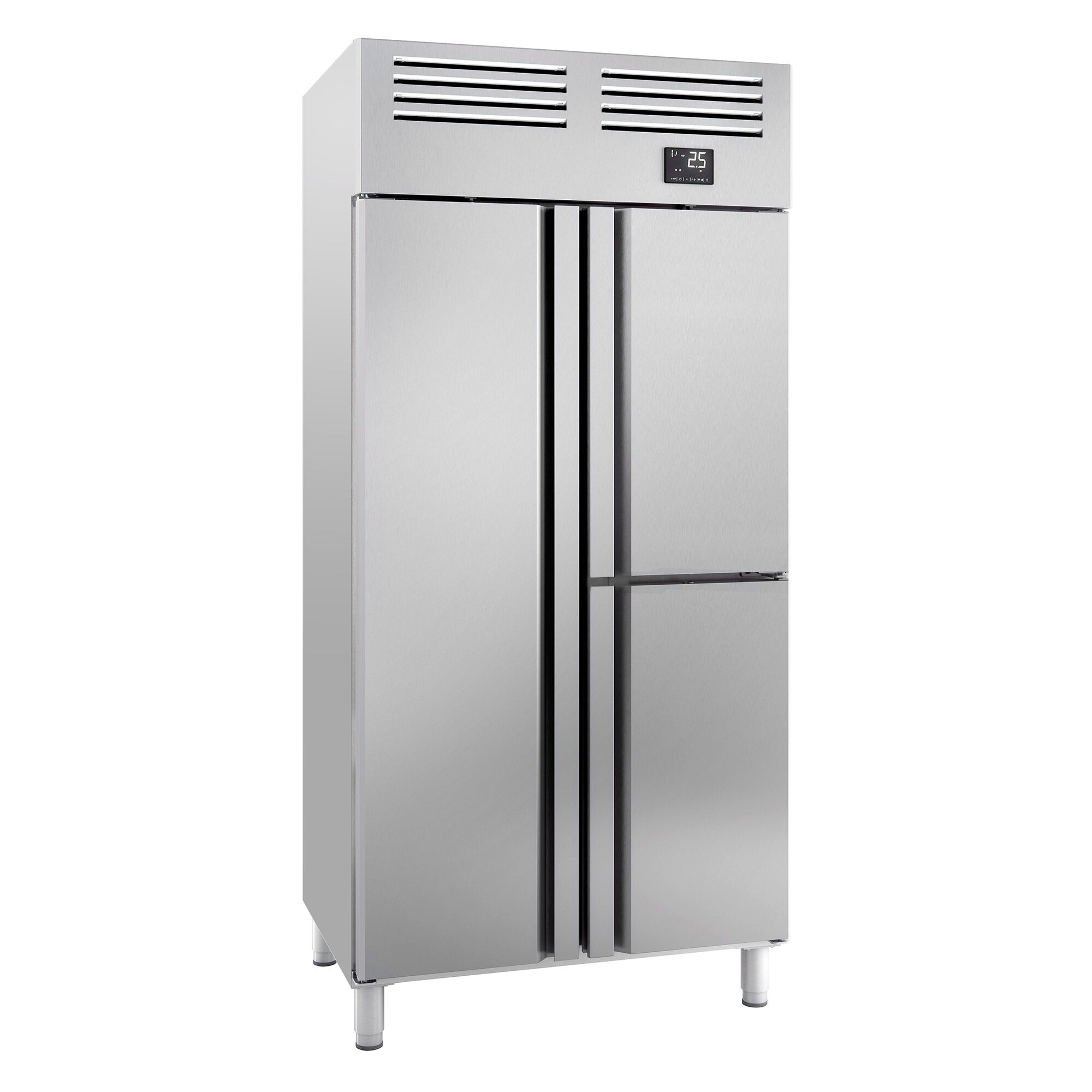 Külmkapp PREMIUM PLUS GN1/1, 745l, 1 täisuks+2 poolust