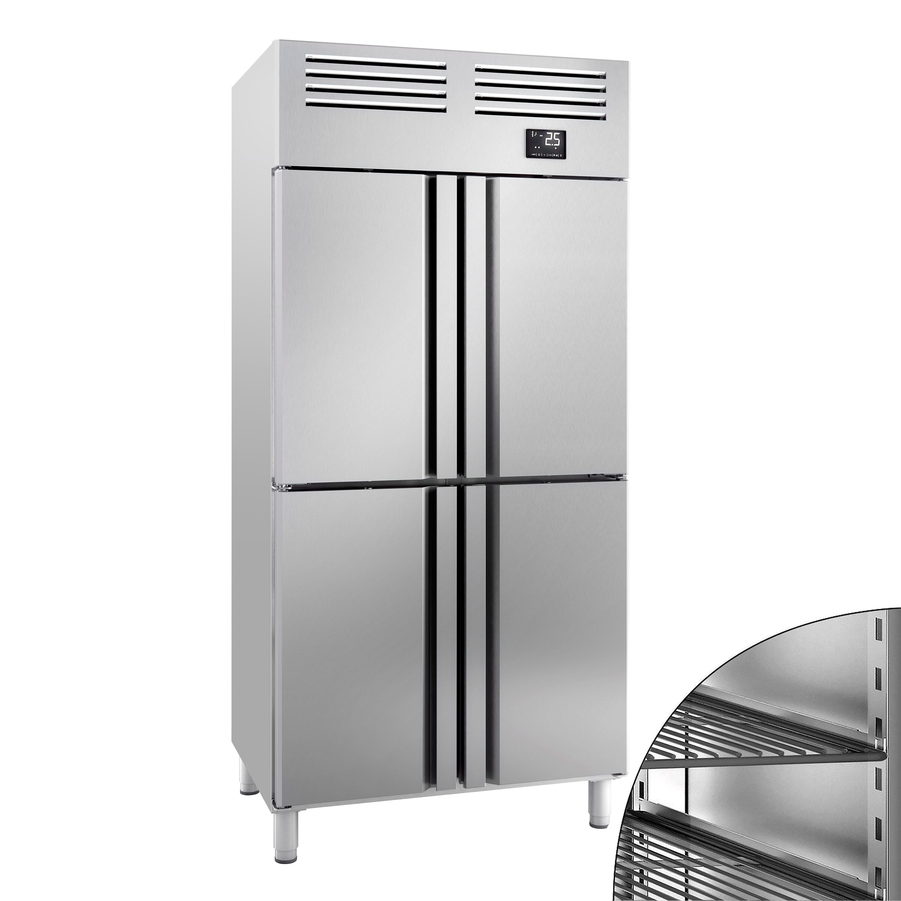 Külmkapp PREMIUM PLUS GN1/1, 745l, 4 poolust