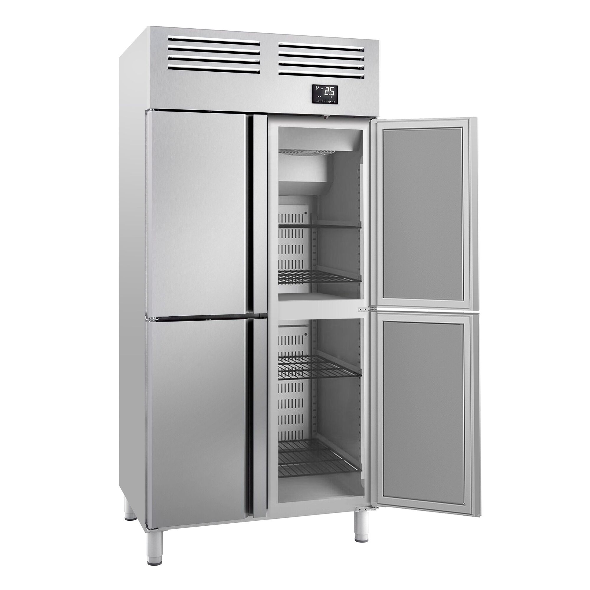Külmkapp PREMIUM PLUS GN1/1, 745l, 4 poolust
