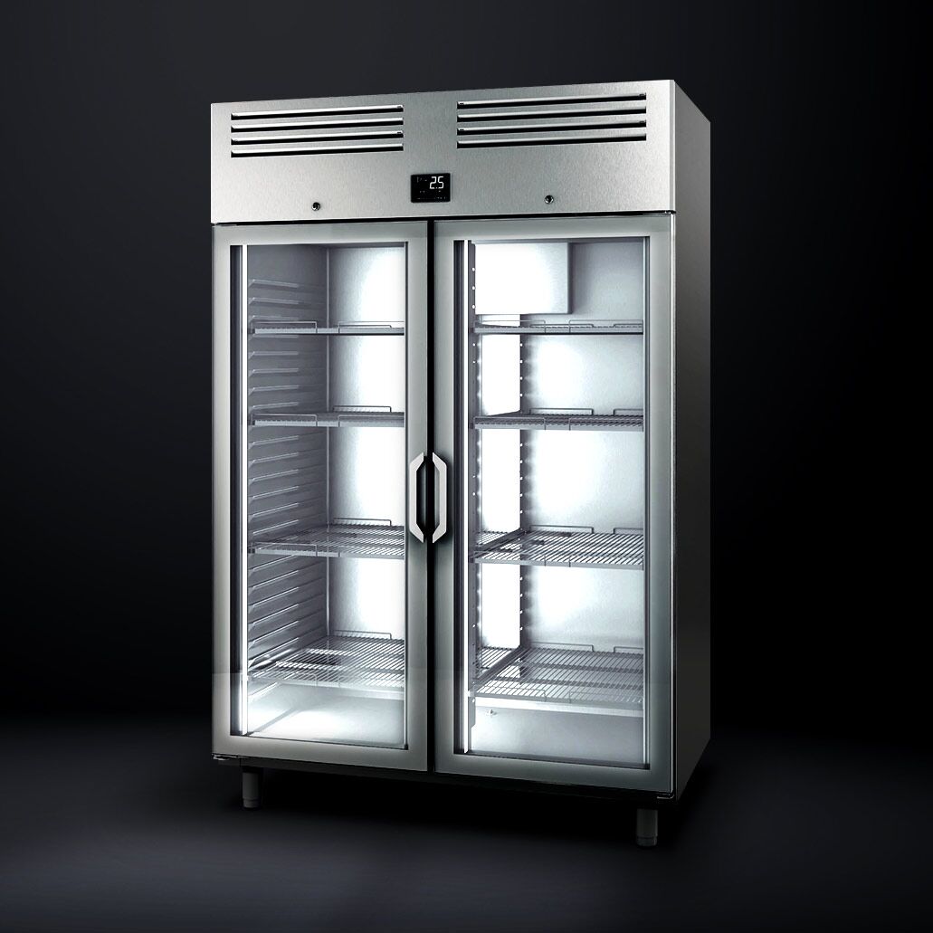 Vitriinkülmik PREMIUM PLUS GN2/1, 1240l