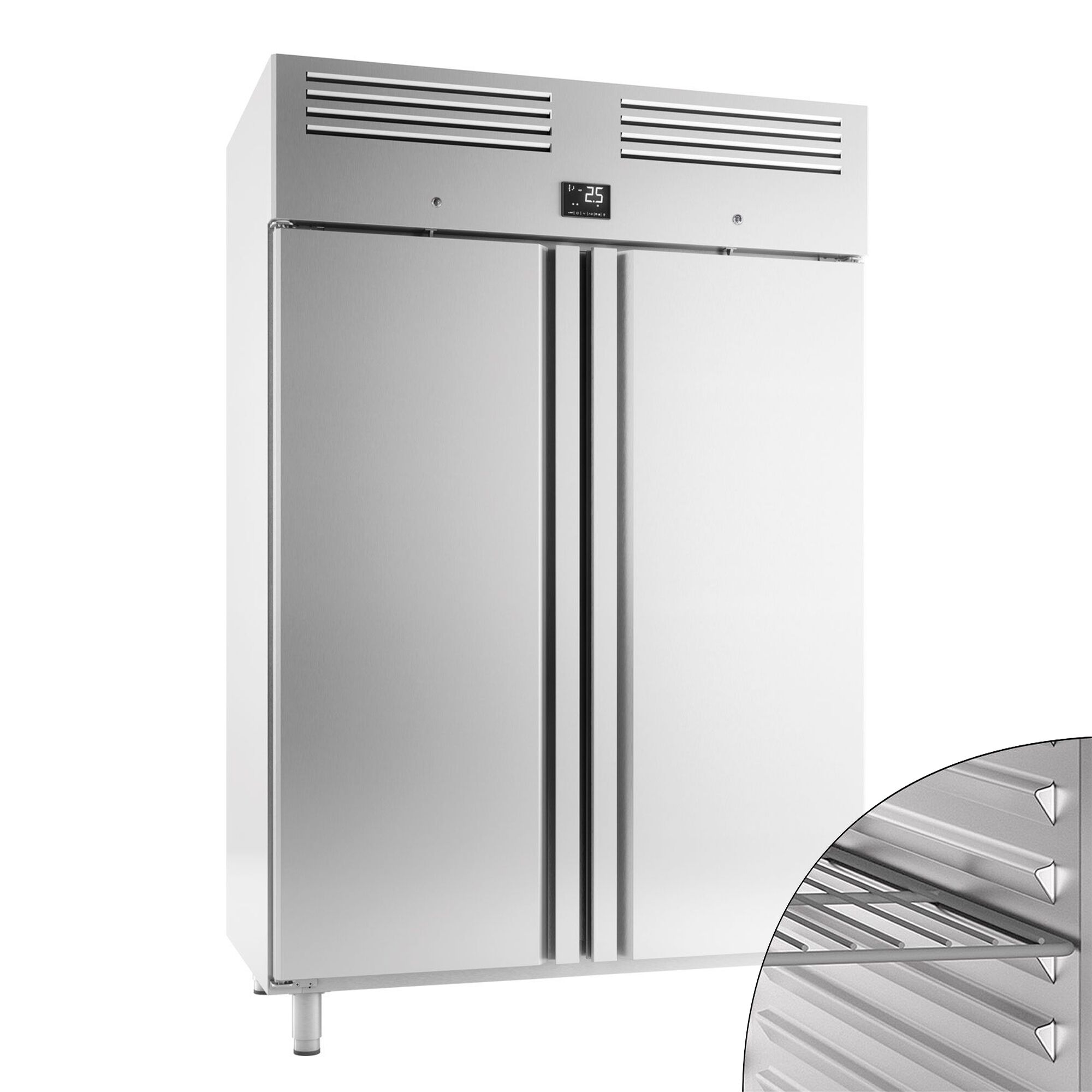 Külmkapp PREMIUM PLUS GN2/1, 1240l, 2 ust