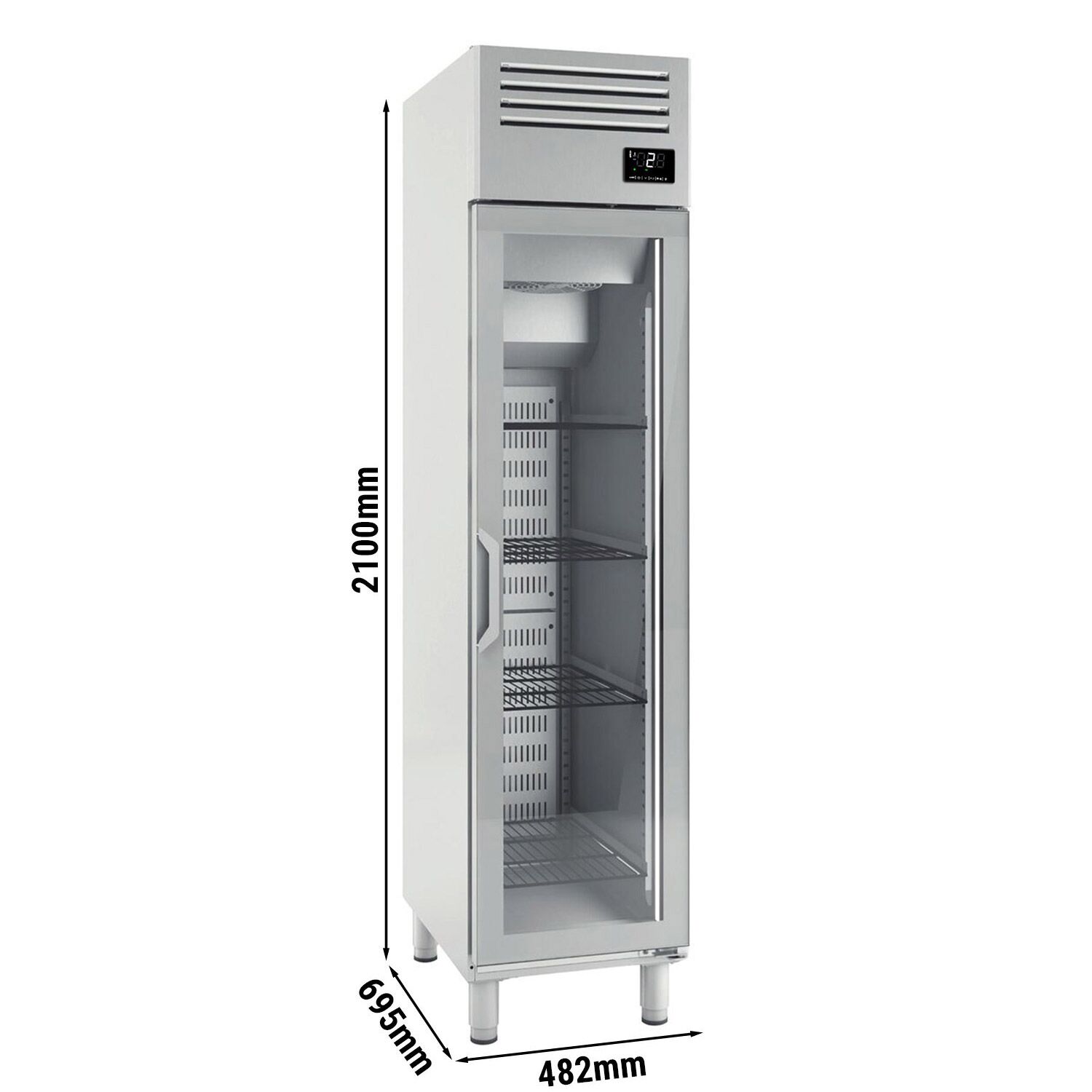 Vitriinkülmik PREMIUM PLUS GN1/1, 325l