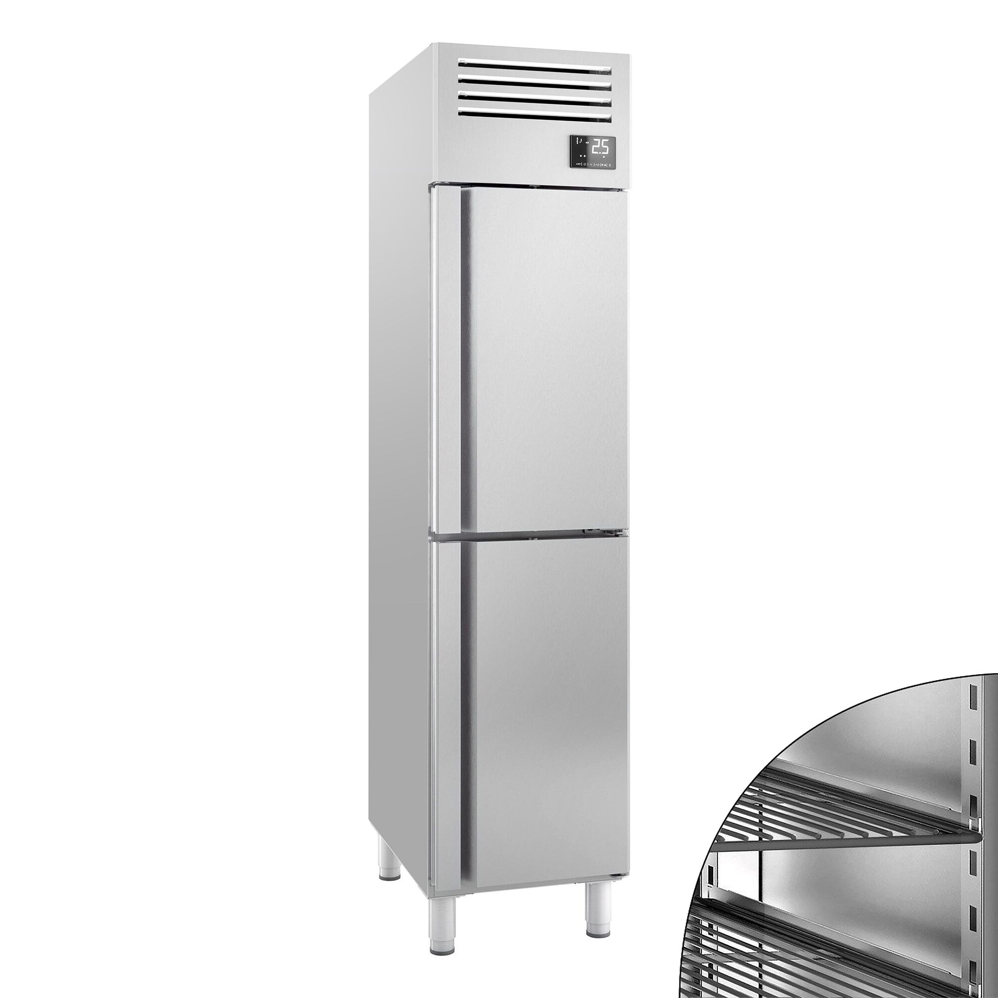 Külmkapp PREMIUM PLUS GN1/1, 325l, 2 ust
