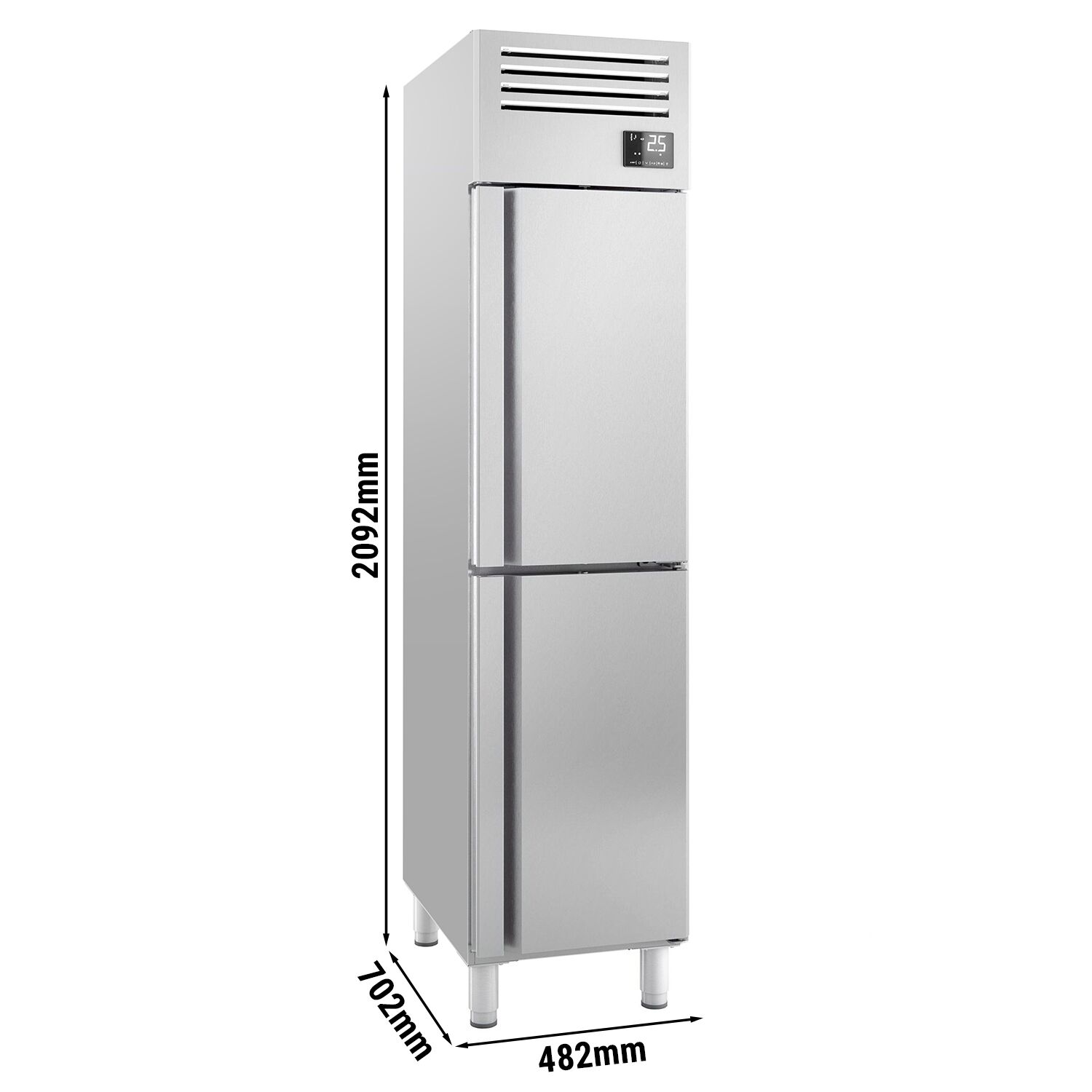 Külmkapp PREMIUM PLUS GN1/1, 325l, 2 ust