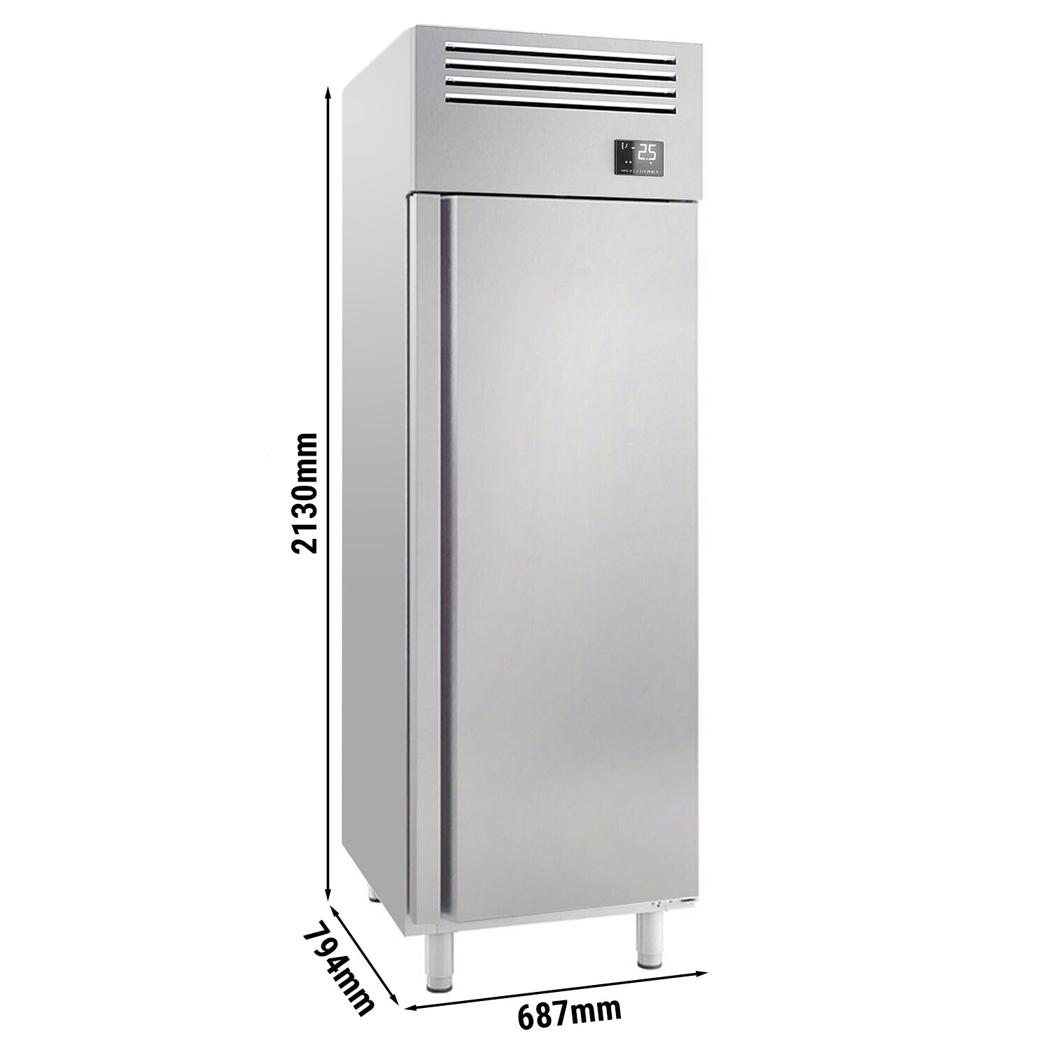 Külmkapp PREMIUM PLUS GN2/1, 560l