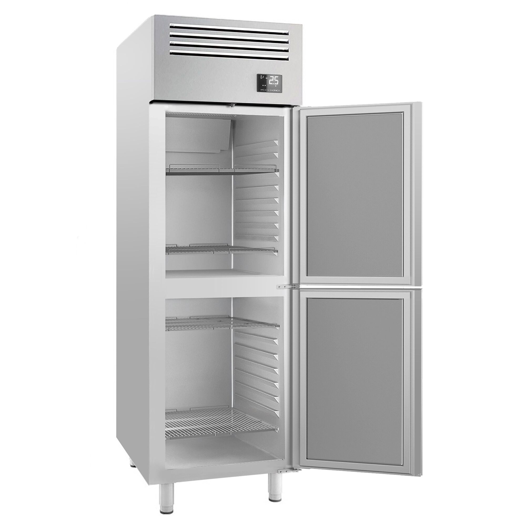 Külmkapp PREMIUM PLUS GN2/1, 560l, 2 poolust