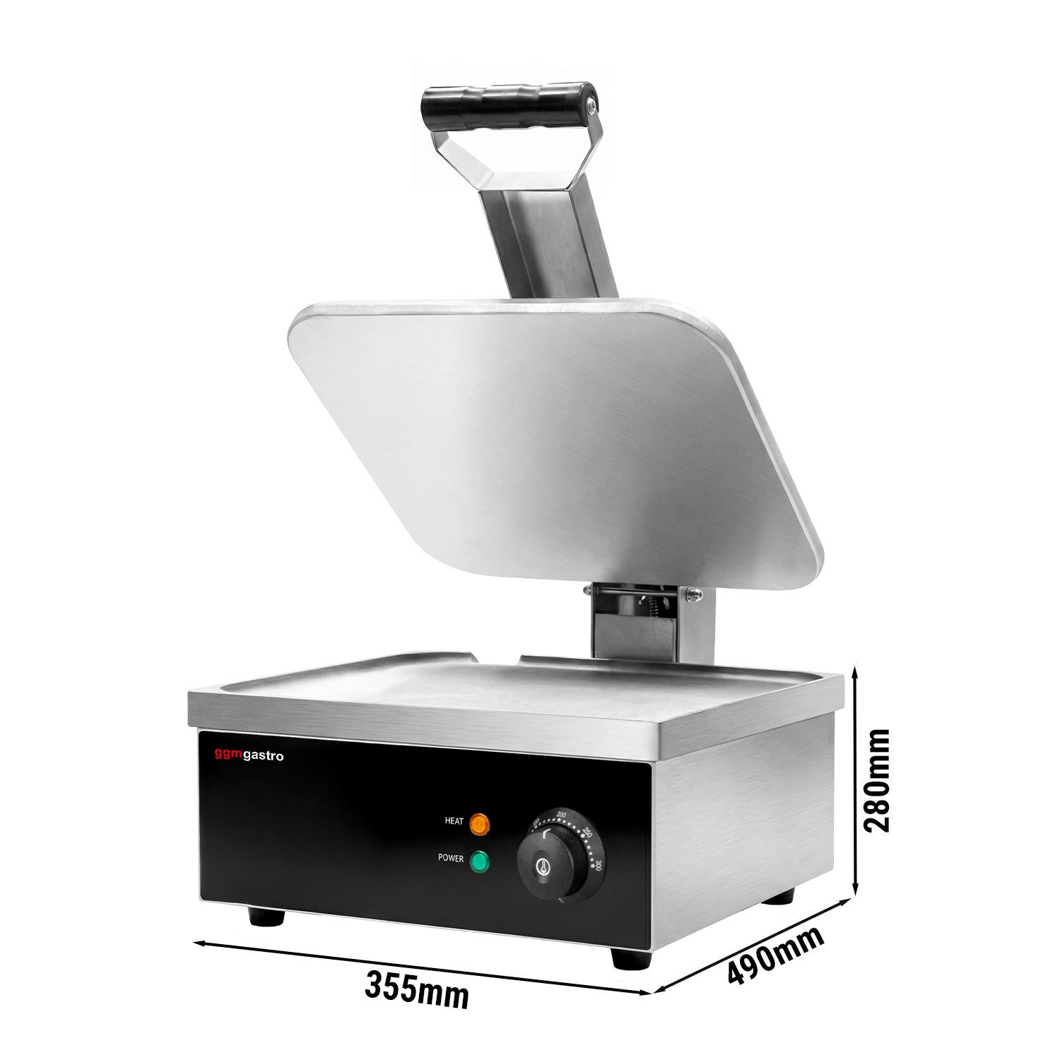 Digitaalne kontaktgrill 2,2kW, siledad plaadid