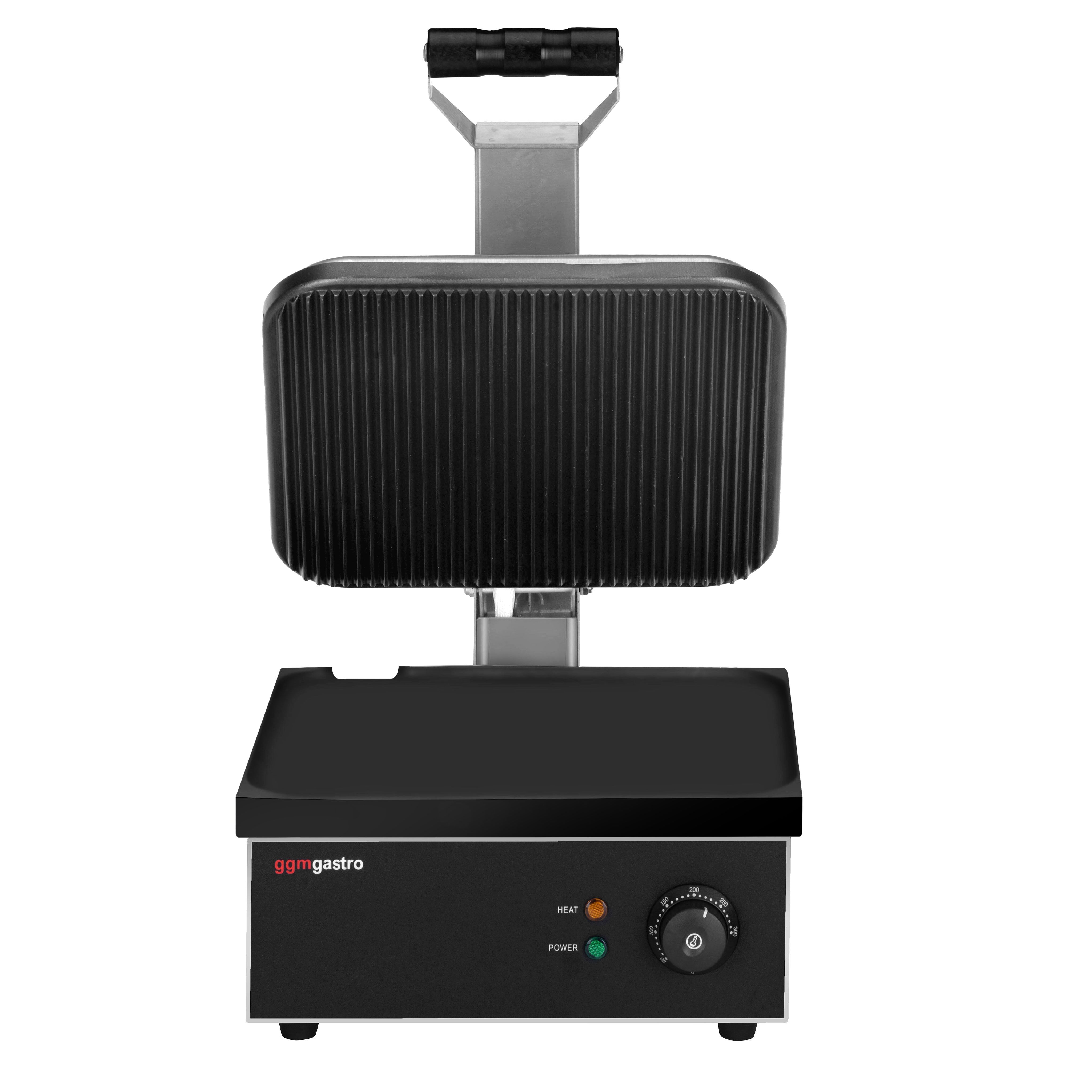 Digitaalne kontaktgrill 2,2kW, ribiline/sile