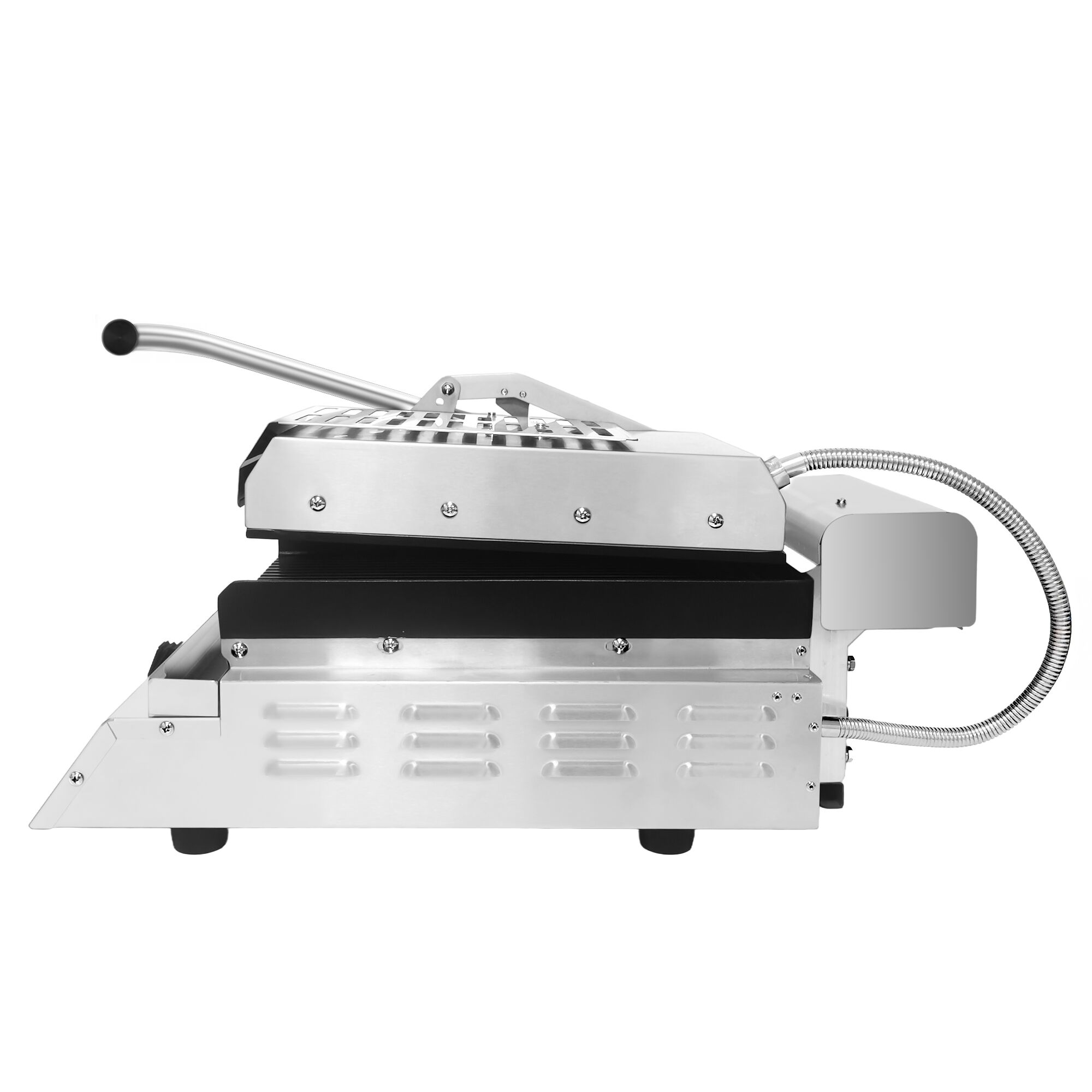 Digitaalne kontaktgrill 2,8kW, ribilised plaadid