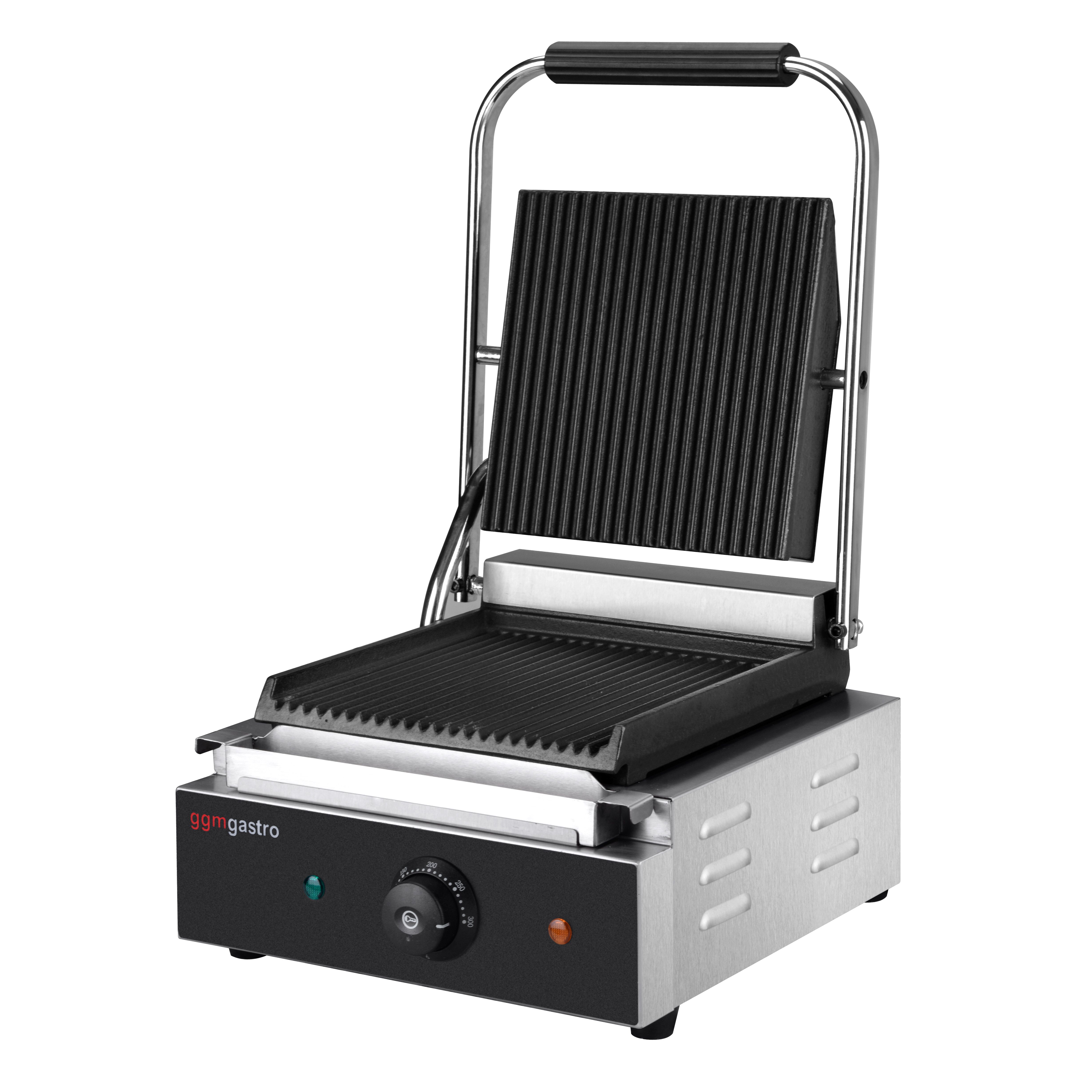 Digitaalne kontaktgrill 1,8kW, ribilised plaadid