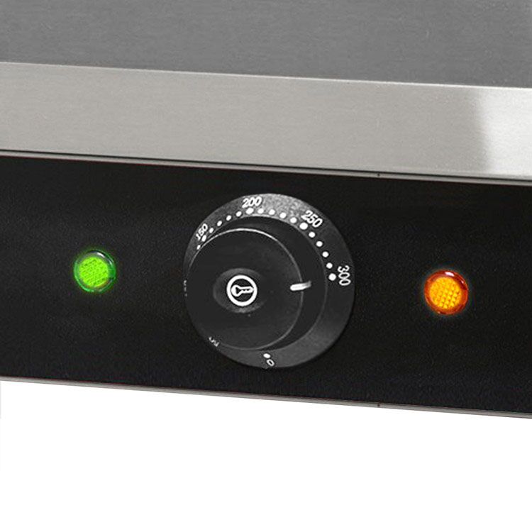 Digitaalne kontaktgrill 1,8kW, ribilised plaadid