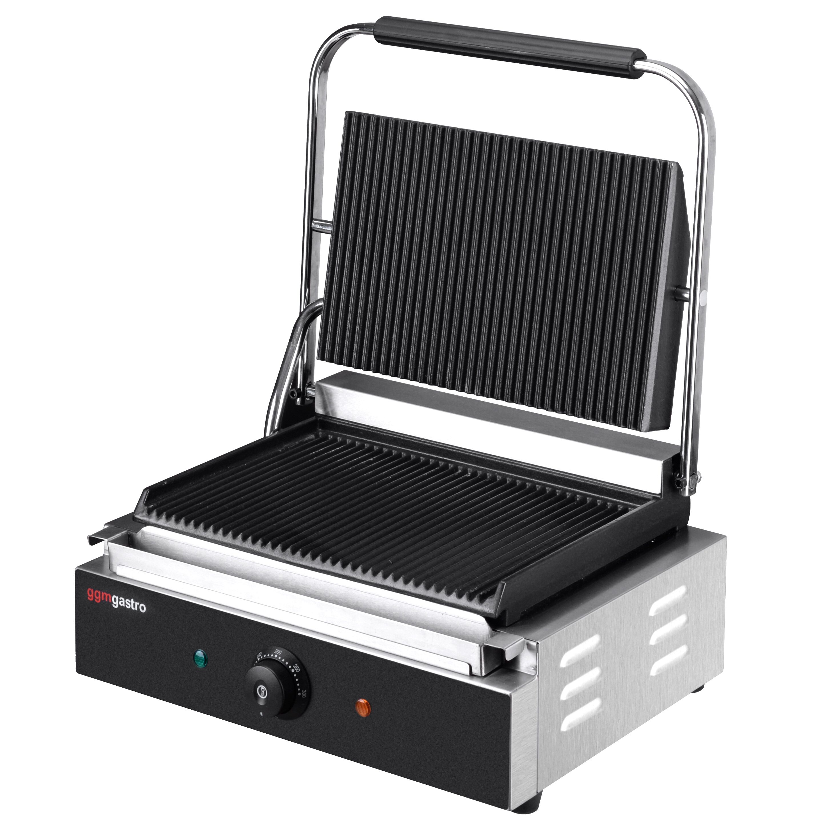 Digitaalne kontaktgrill 2,2kW, ribilised plaadid