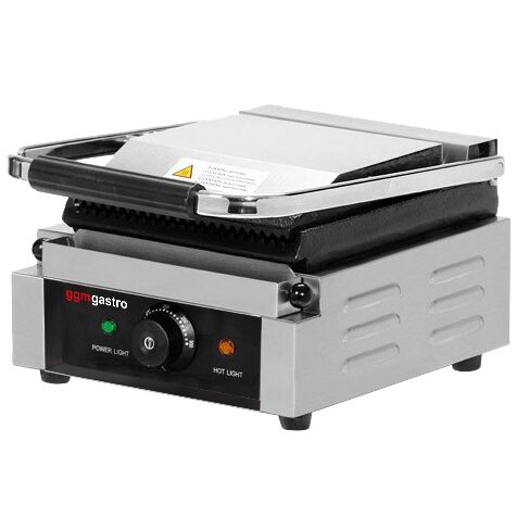 Digitaalne kontaktgrill 2,2kW, ribilised plaadid