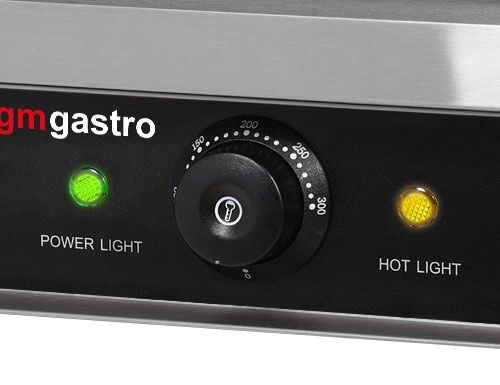 Digitaalne kontaktgrill 2,2kW, ribilised plaadid