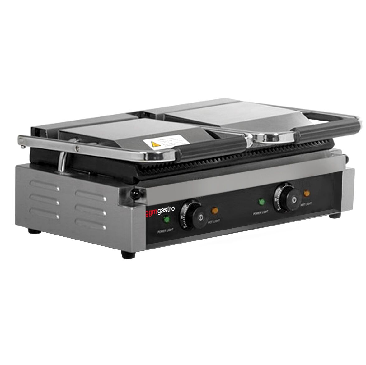 Digitaalne kontaktgrill 4,4kW, ribilised plaadid