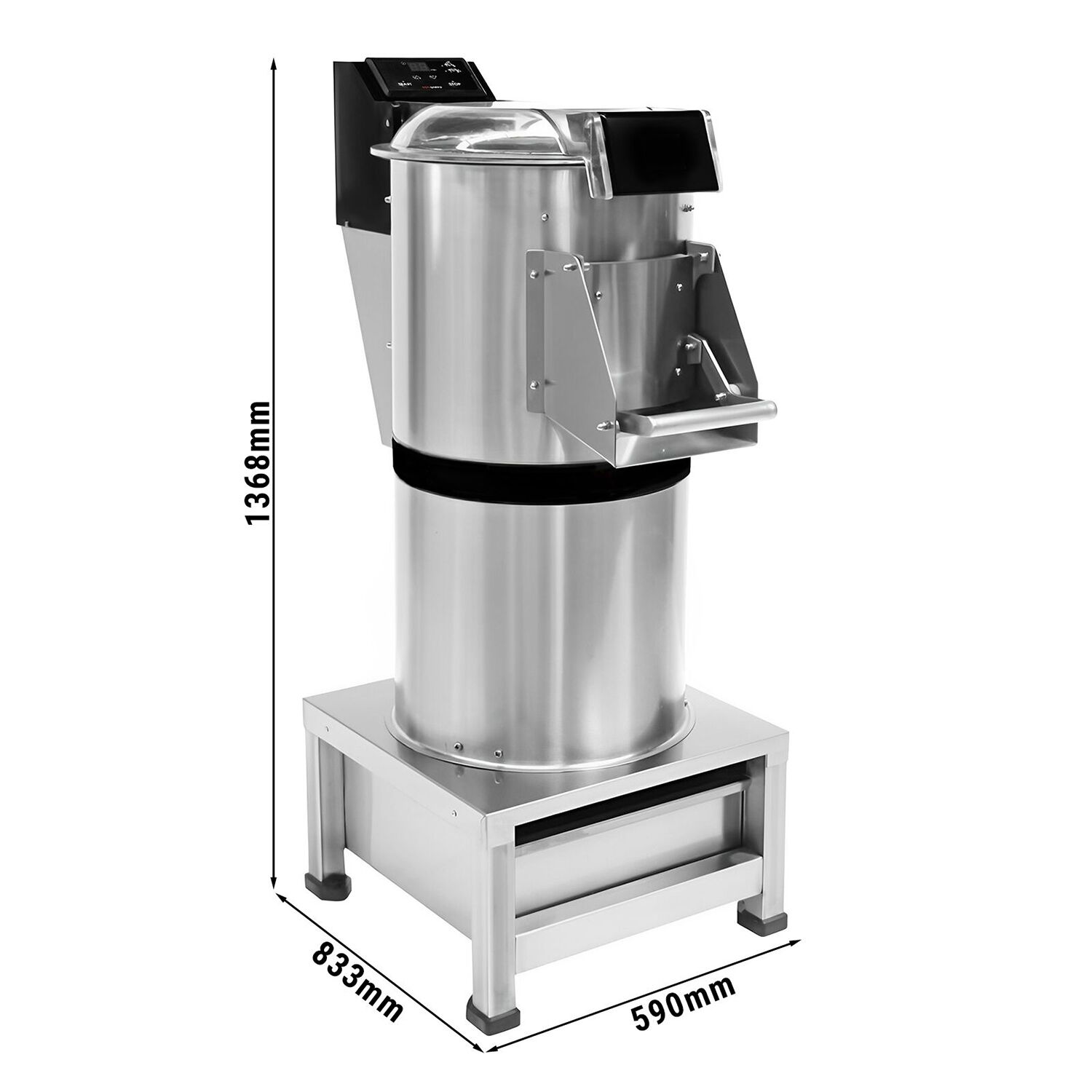Kartulikoorimismasin 400kg/h filtriga