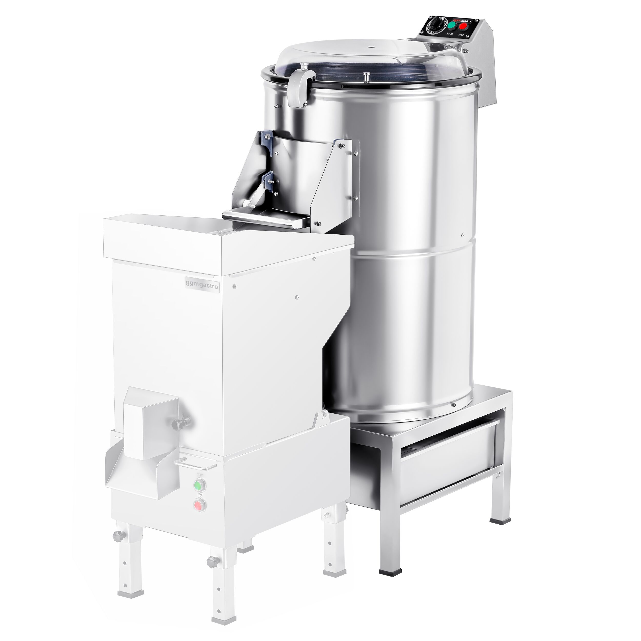 Kartulikoorimismasin 600kg/h filtriga