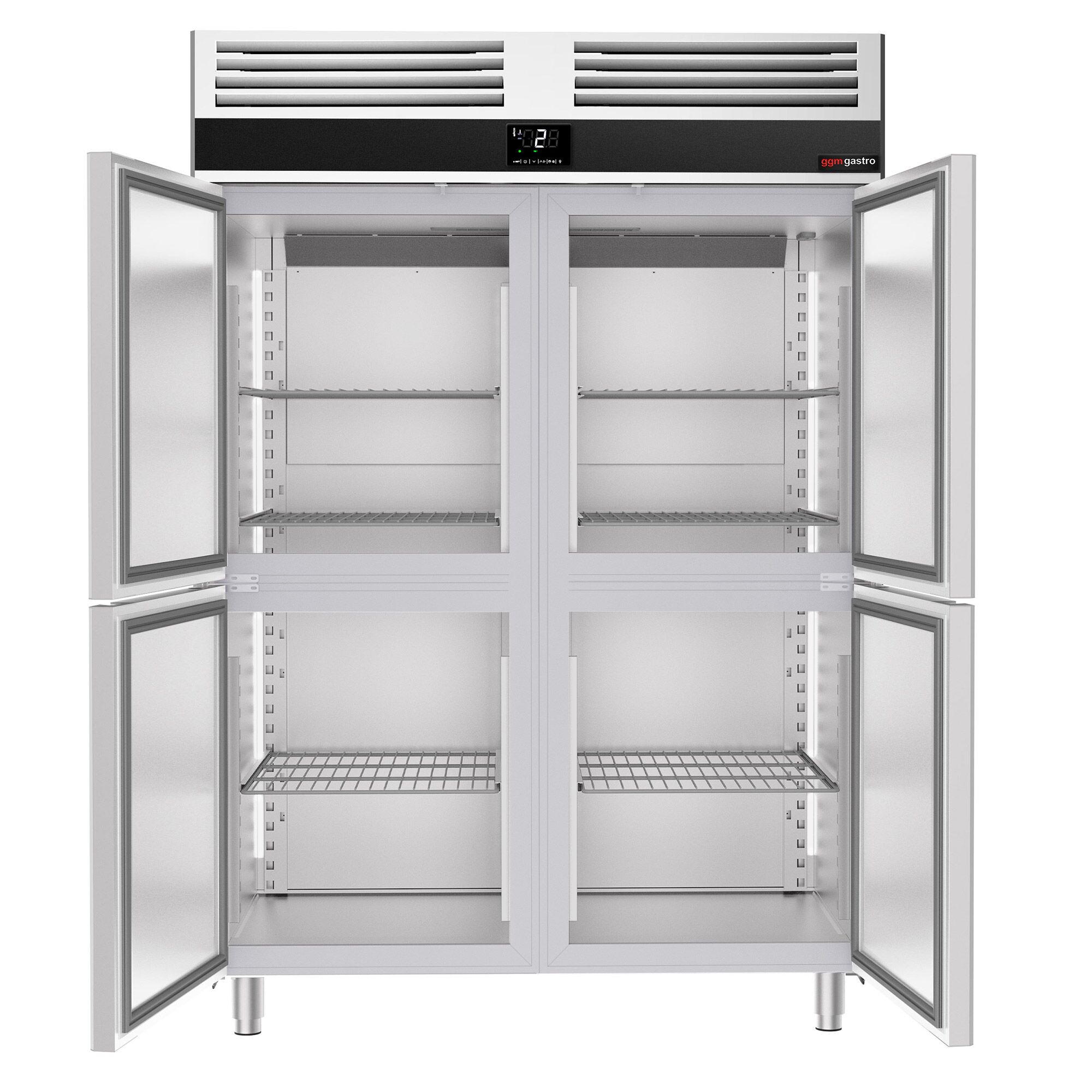 Külmkapp PREMIUM GN2/1, 1400l, 4 poolust
