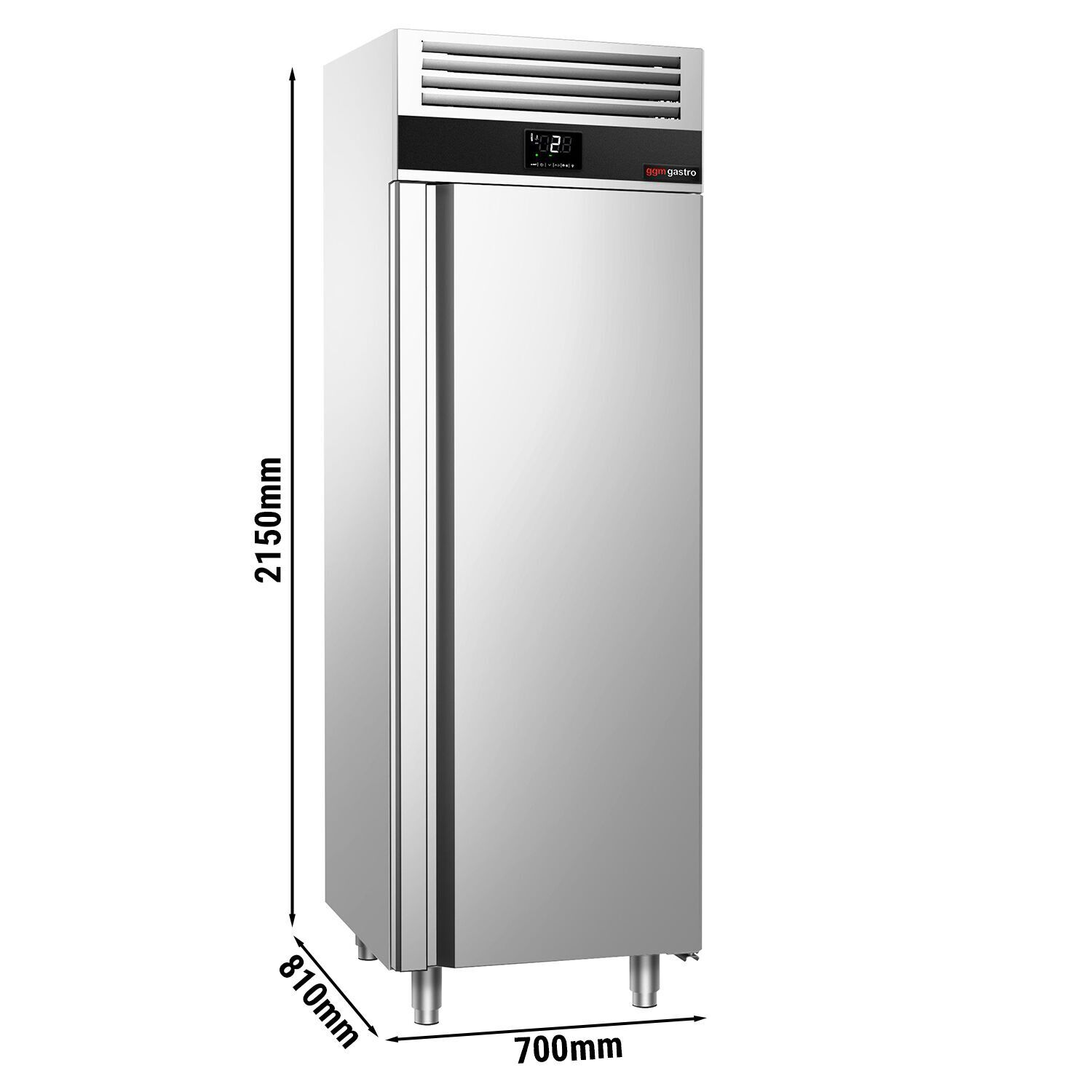 Külmkapp PREMIUM GN2/1, 700l