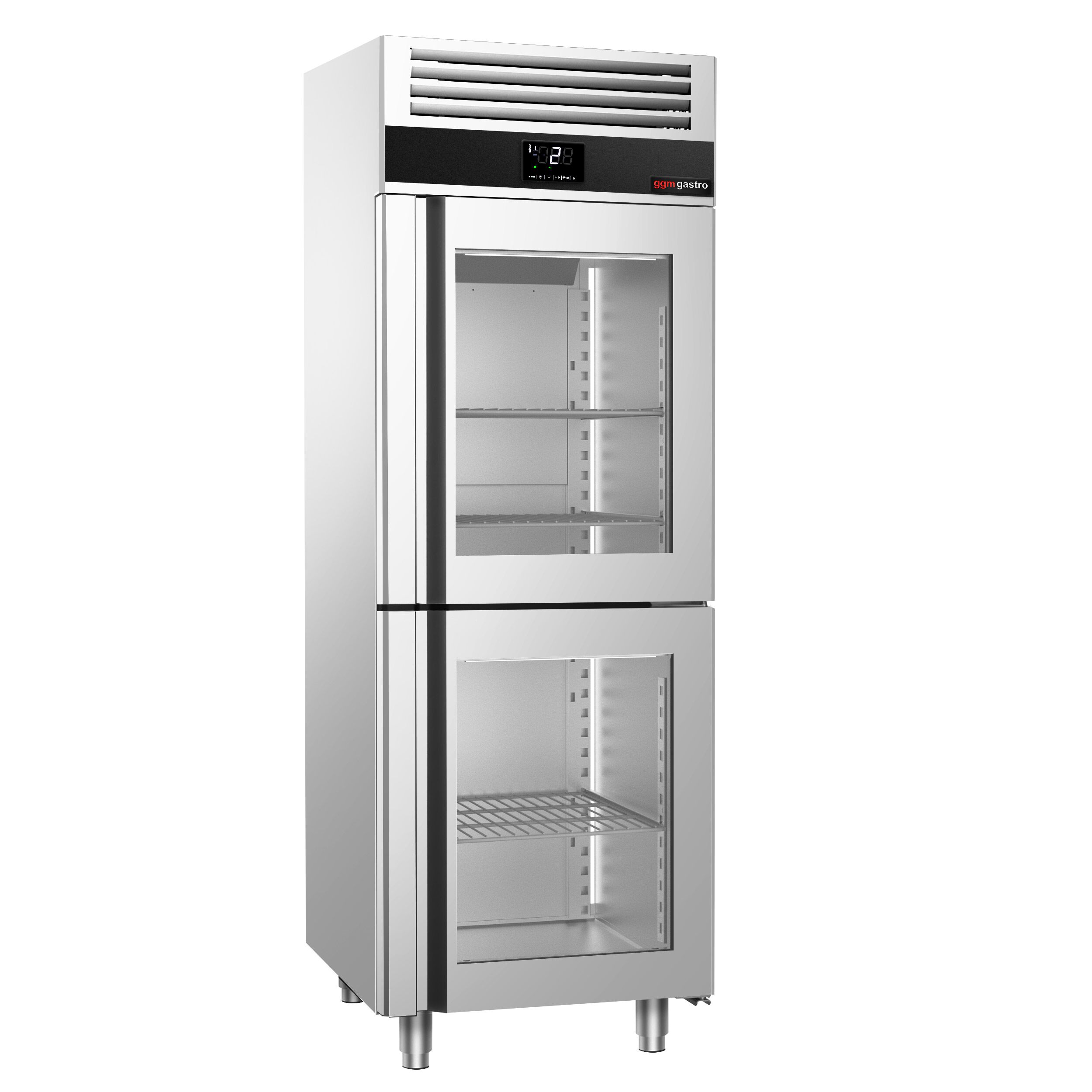 Vitriinkülmik PREMIUM GN2/1, 700l, 2 klaasust
