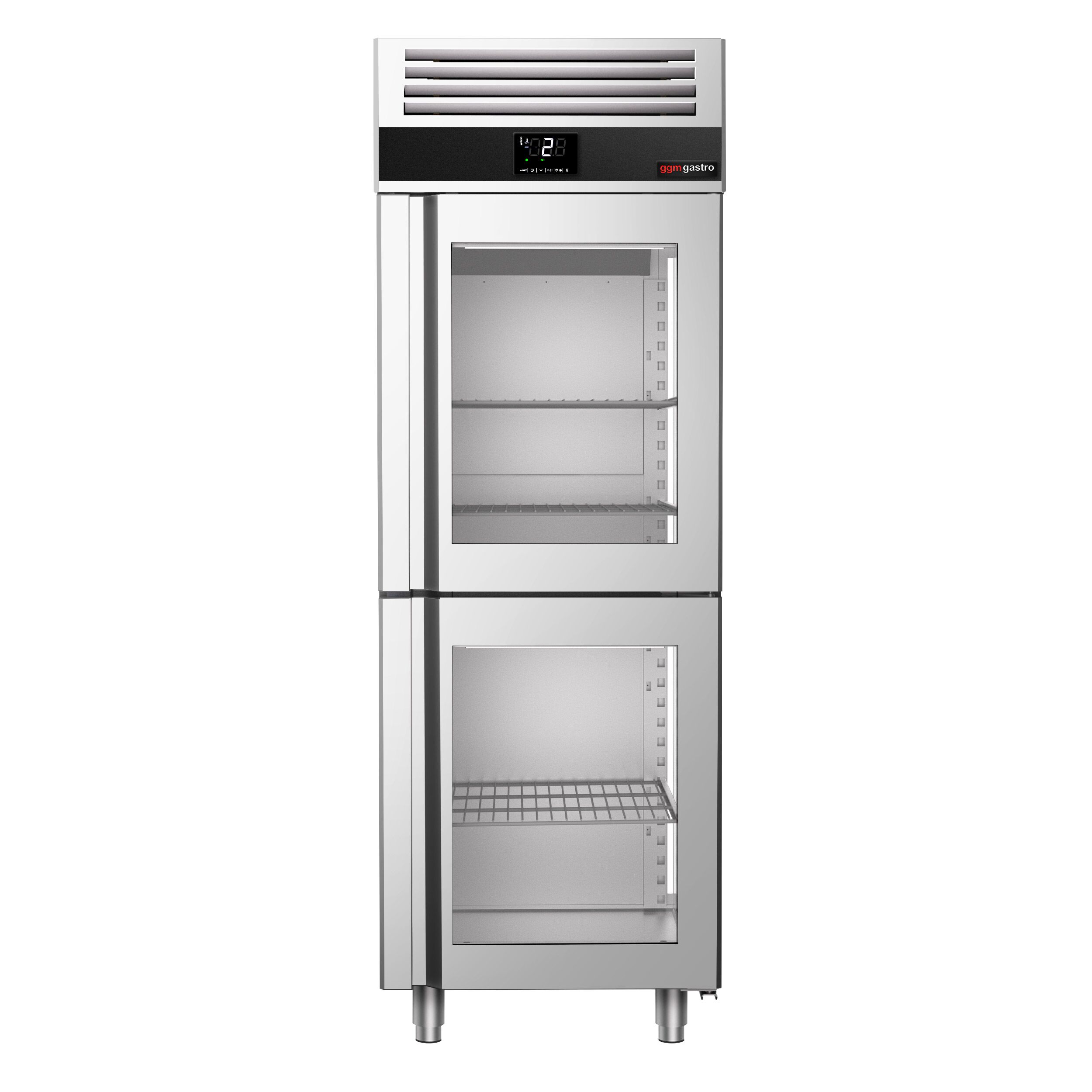 Vitriinkülmik PREMIUM GN2/1, 700l, 2 klaasust
