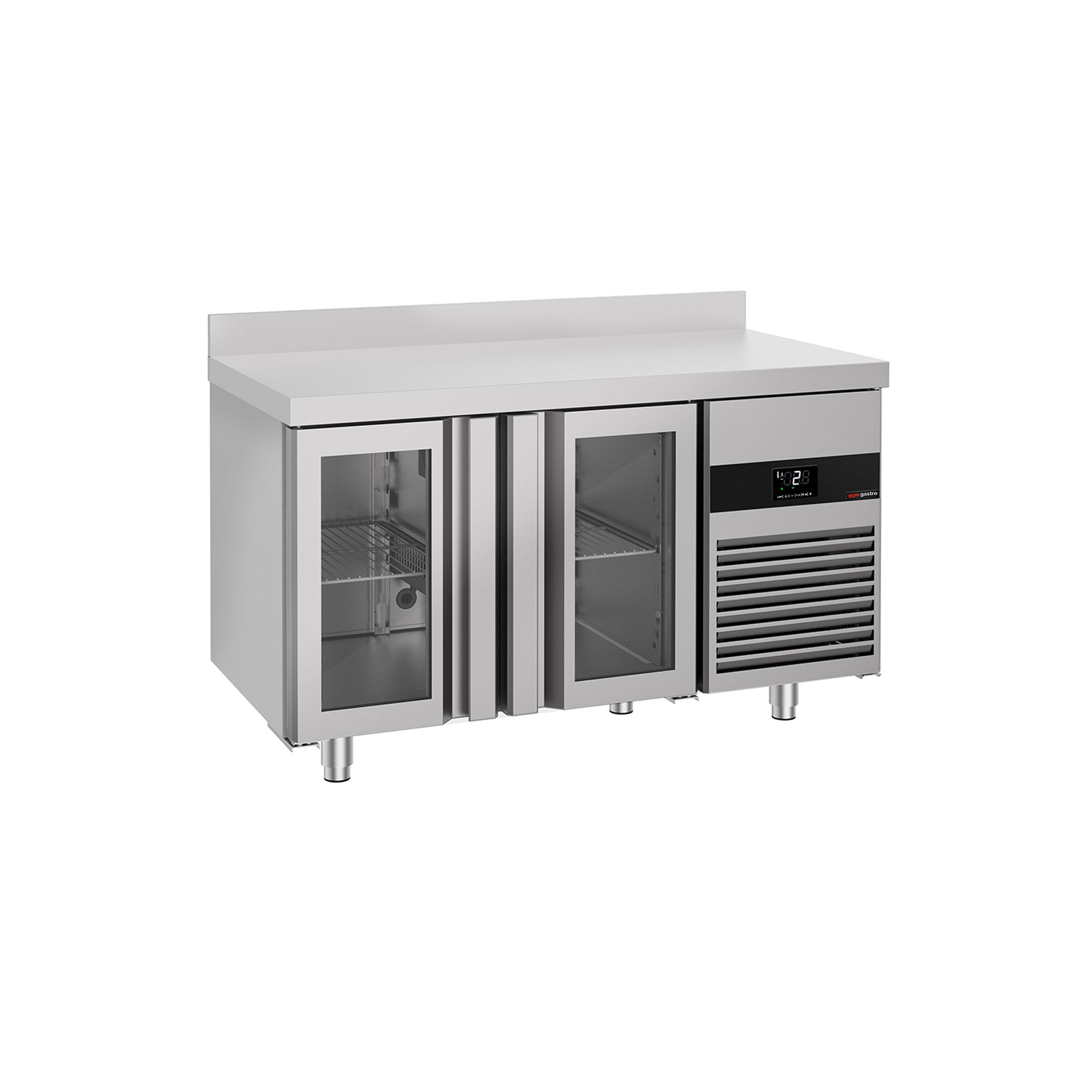Külmlaud PREMIUM 1400×700mm, klaasuksed