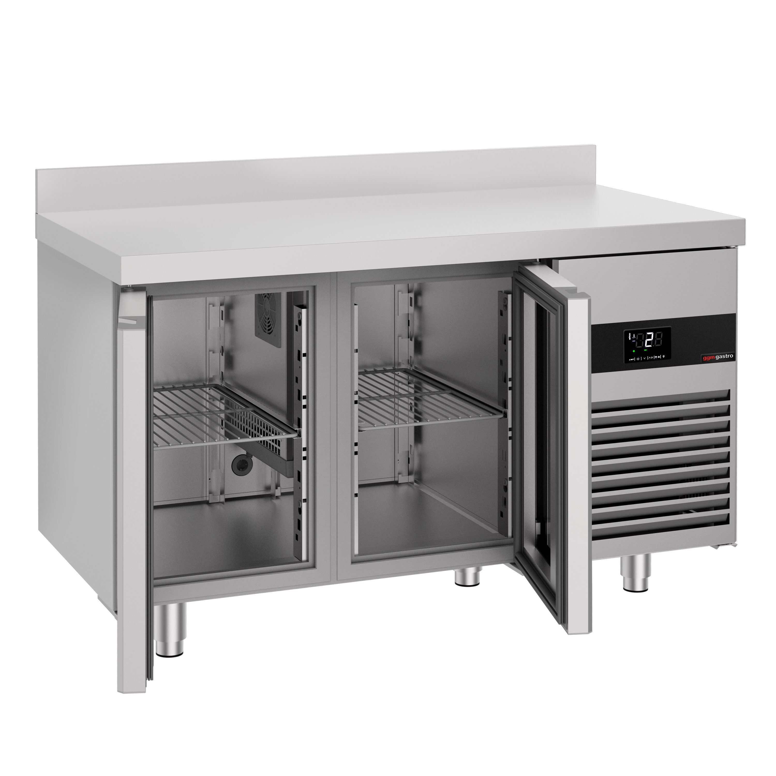 Külmlaud PREMIUM 1400×700mm, klaasuksed