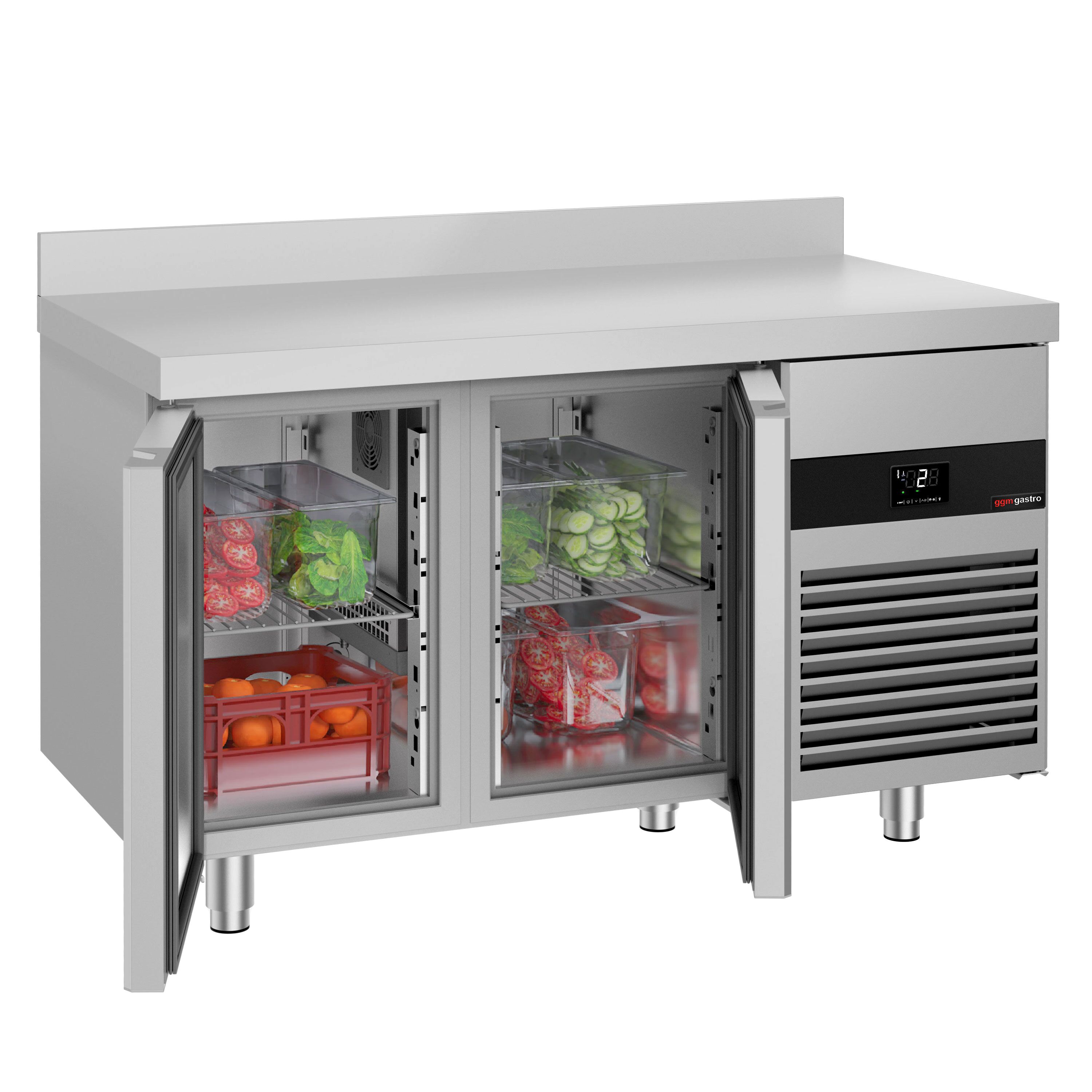 Külmlaud PREMIUM 1400×700mm, 2 ust