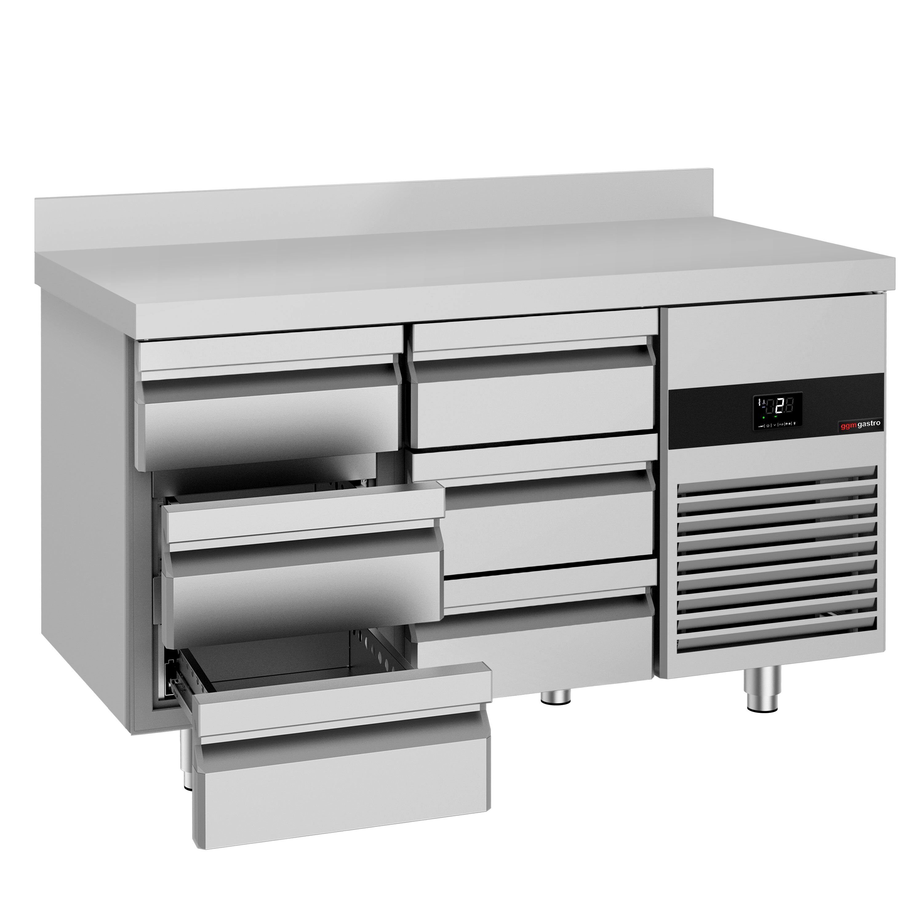 Külmlaud PREMIUM 1400×700mm, 6 sahtlit