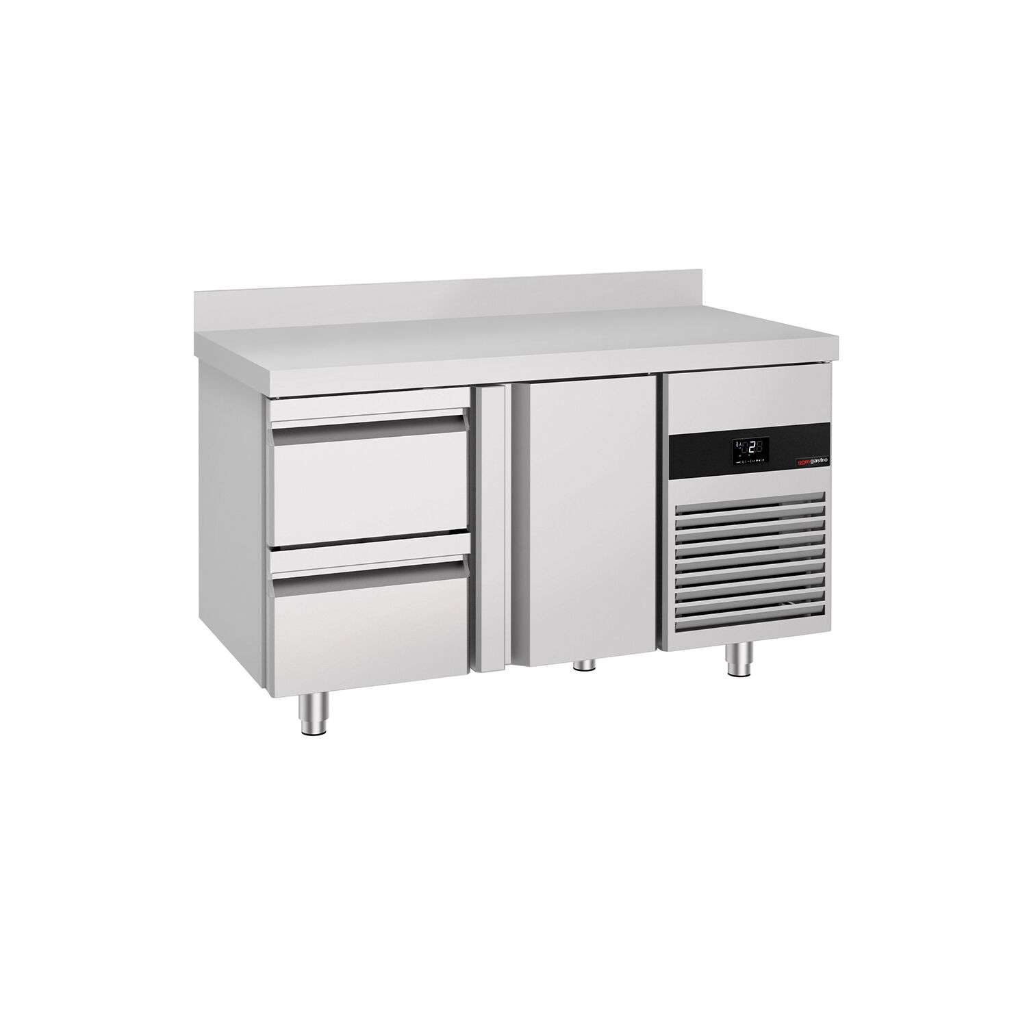 Külmlaud PREMIUM 1400×700mm, 1 uks ja 2 sahtlit