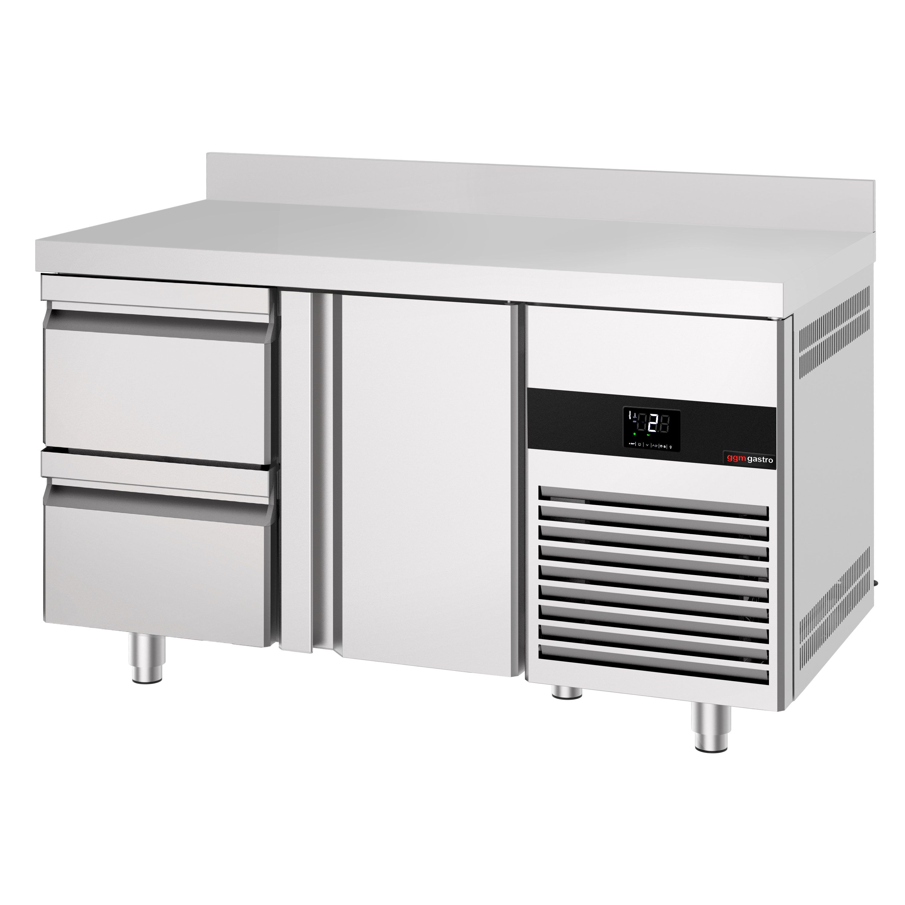 Külmlaud PREMIUM 1400×700mm, 1 uks ja 2 sahtlit