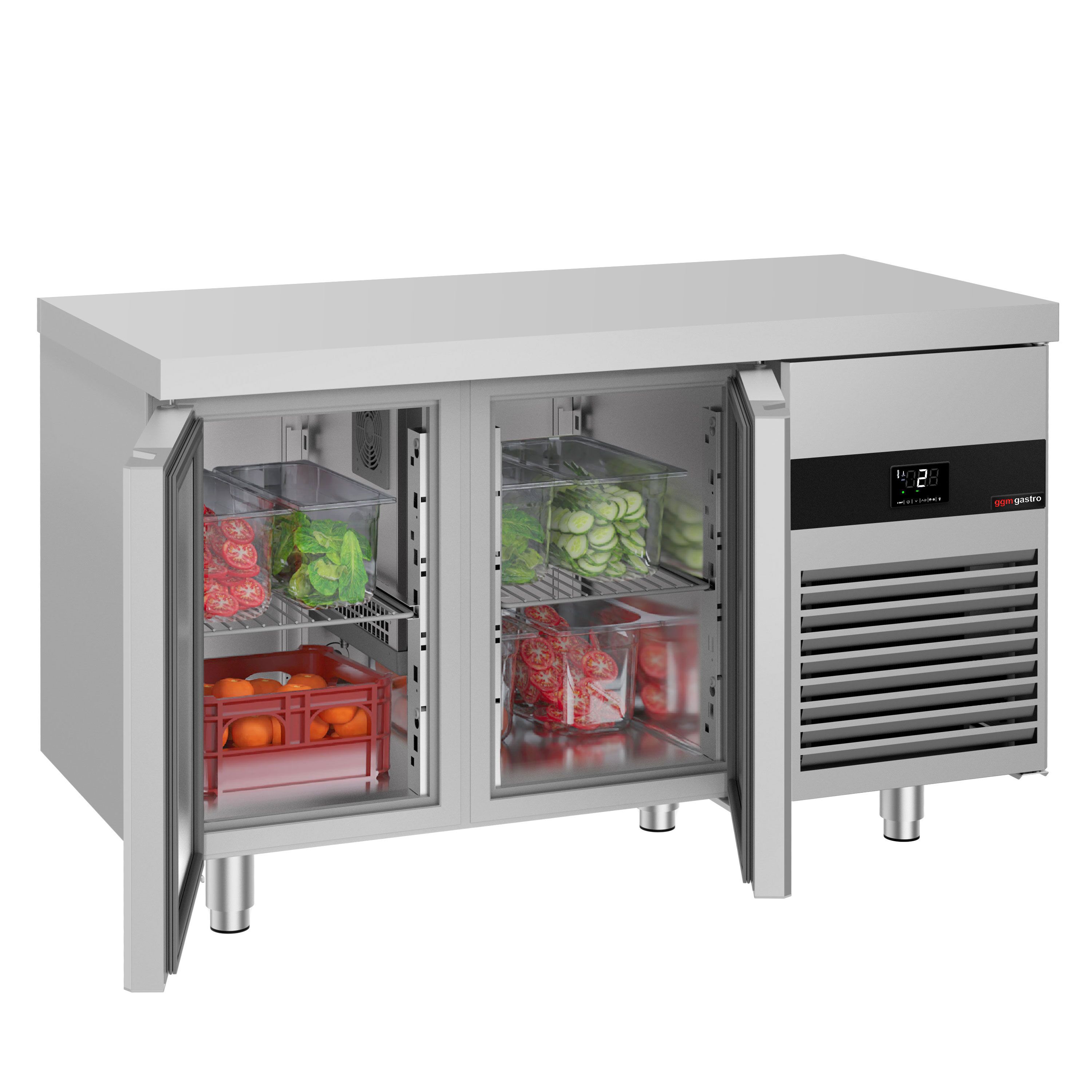 Külmlaud PREMIUM 1400×700mm, 2 ust