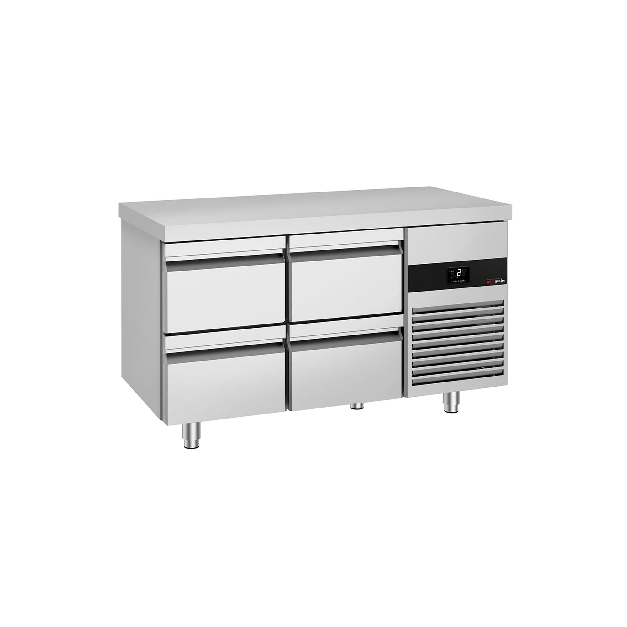 Külmlaud PREMIUM 1400×700mm, 4 sahtlit
