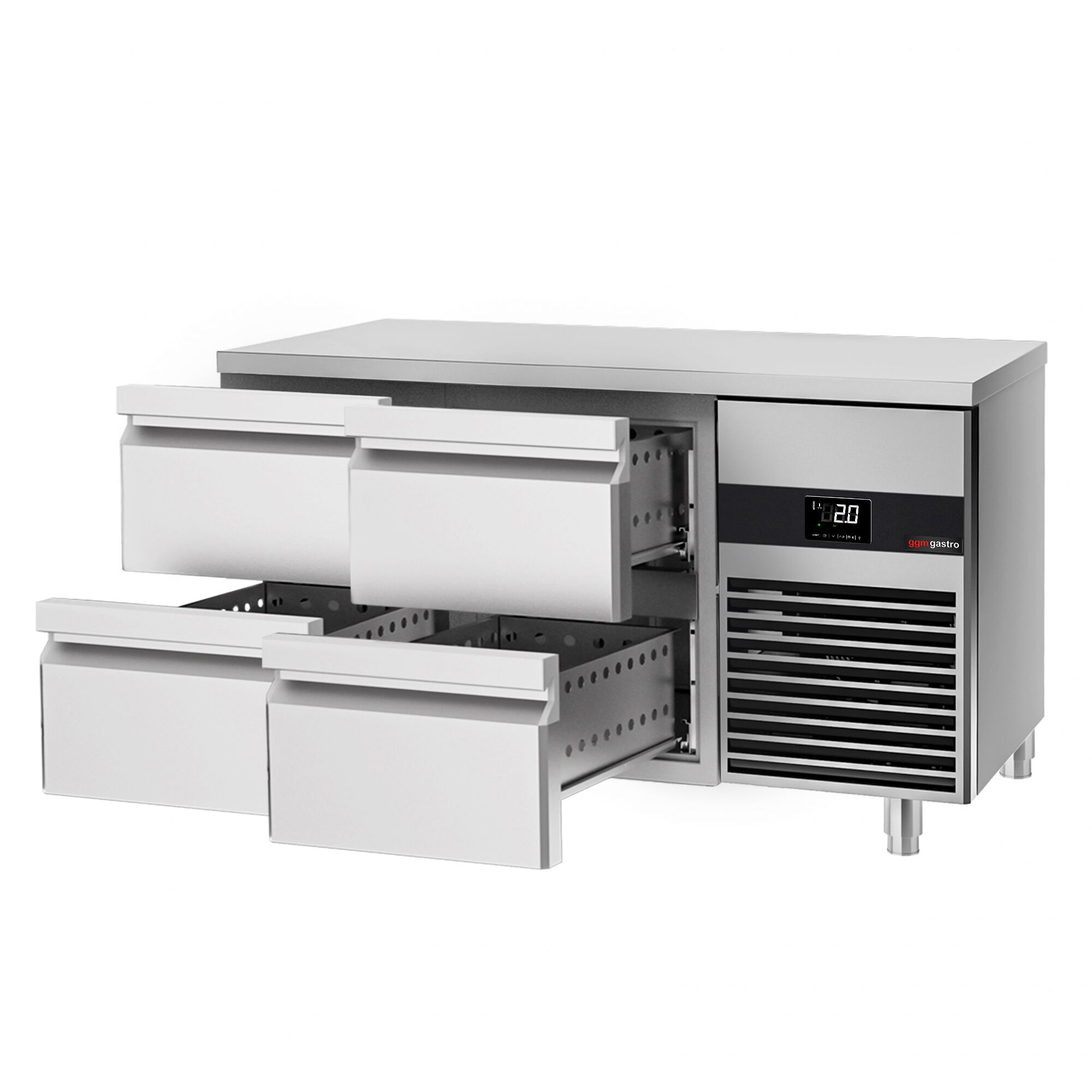 Külmlaud PREMIUM 1400×700mm, 4 sahtlit