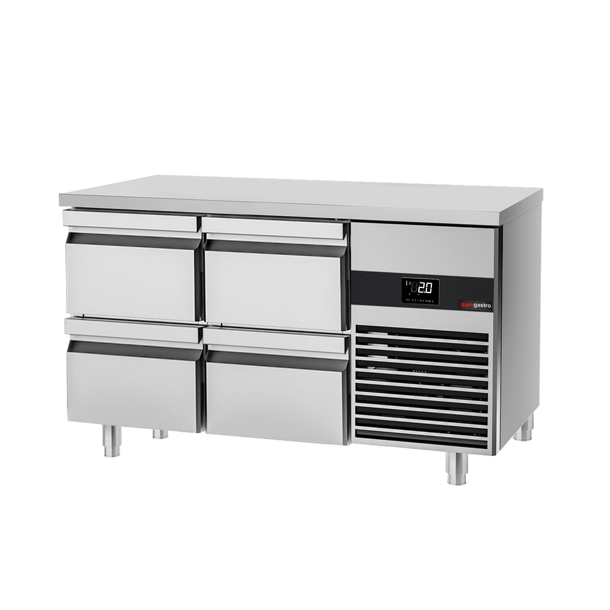 Külmlaud PREMIUM 1400×700mm, 4 sahtlit