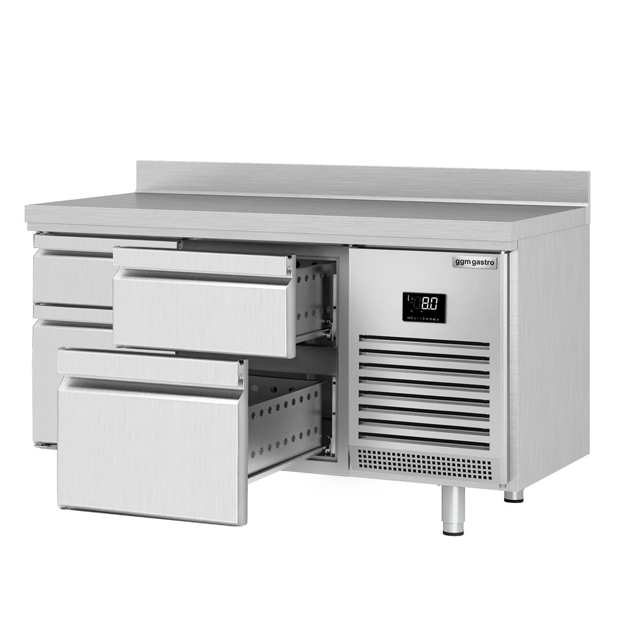 Külmlaud PREMIUM PLUS 1468×600mm, 4 sahtlit
