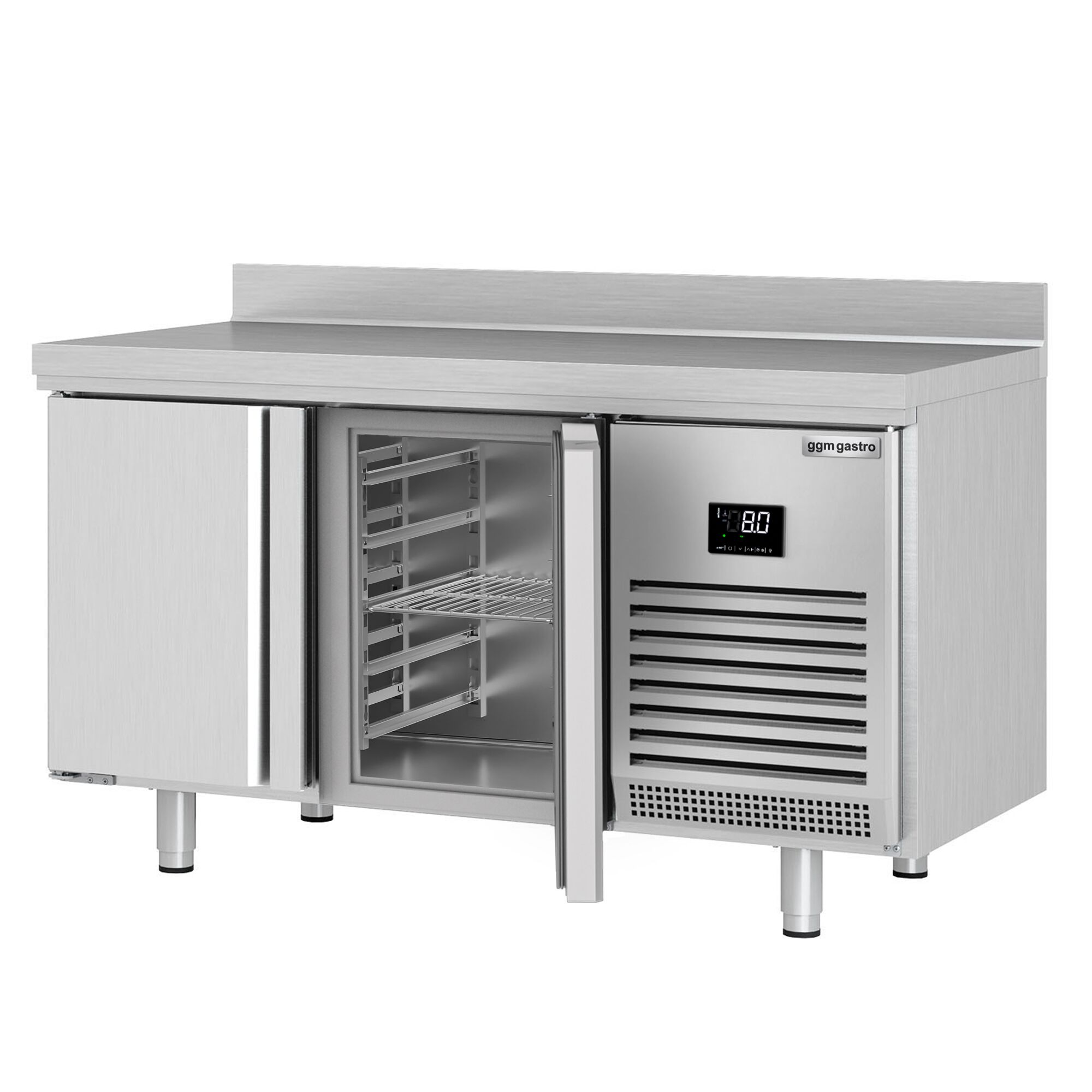 Külmlaud PREMIUM PLUS 1468×600mm, 2 ust