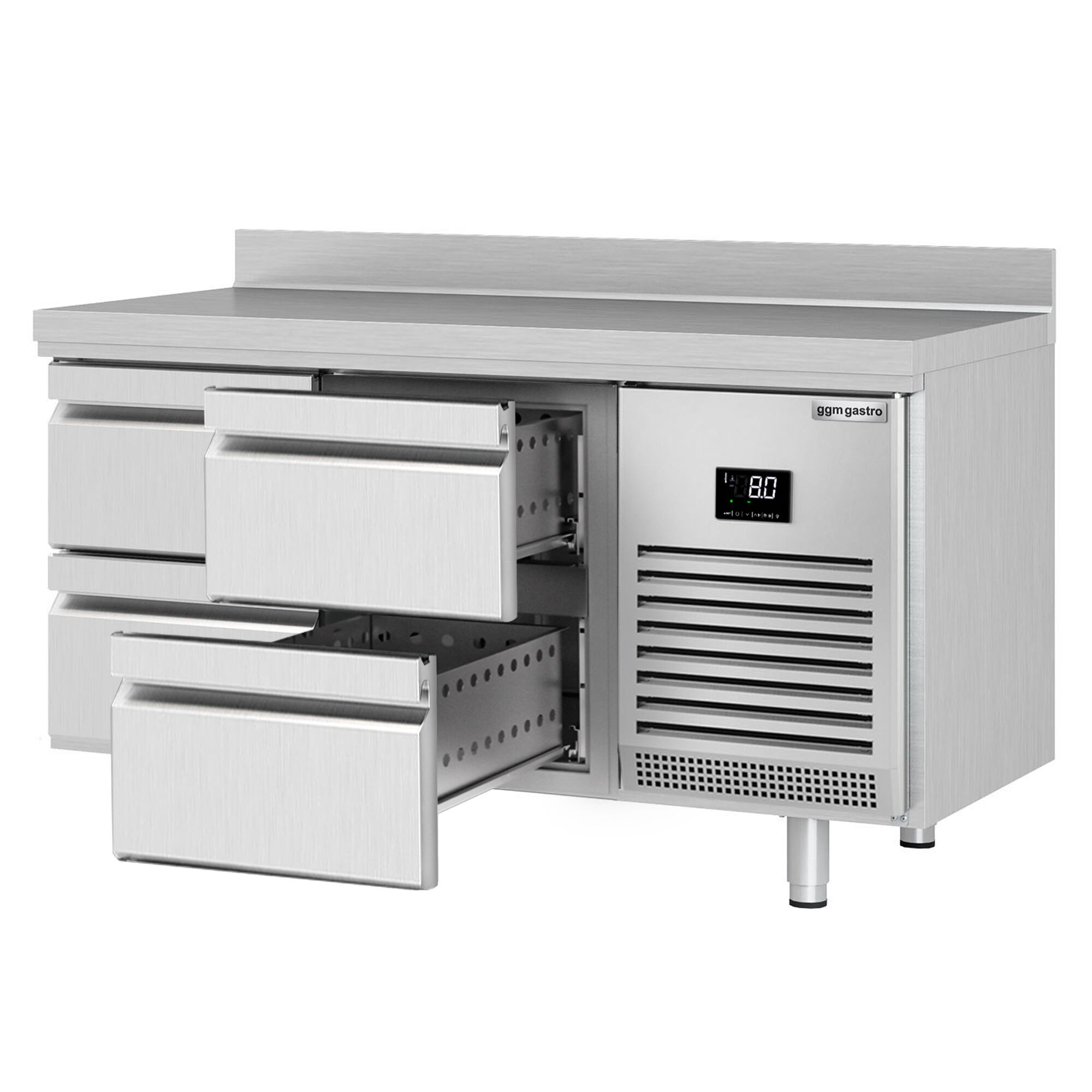 Külmlaud PREMIUM PLUS 1468×700mm, 4 sahtlit