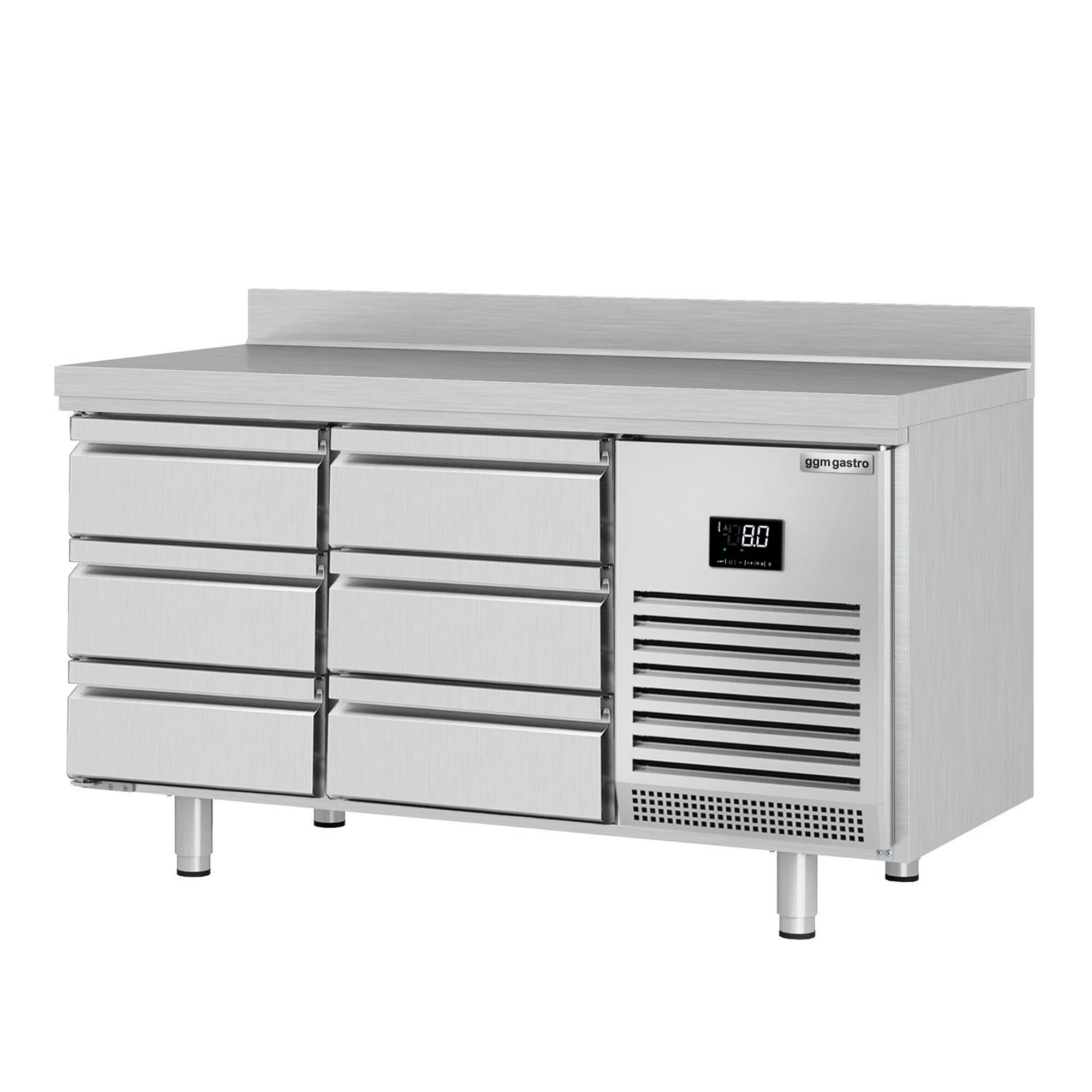 Külmlaud PREMIUM PLUS 1468×700mm, 6 sahtlit