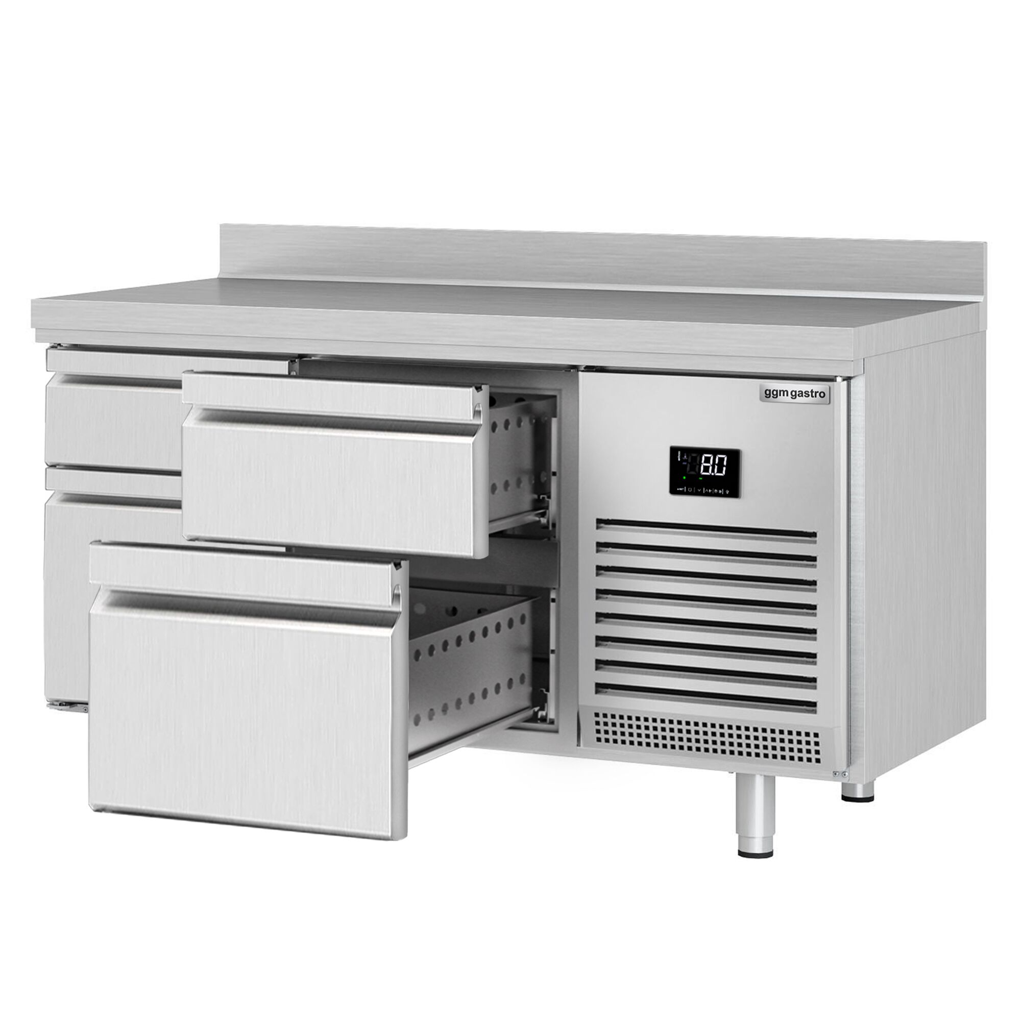 Külmlaud PREMIUM PLUS 1468×700mm, 4 sahtlit