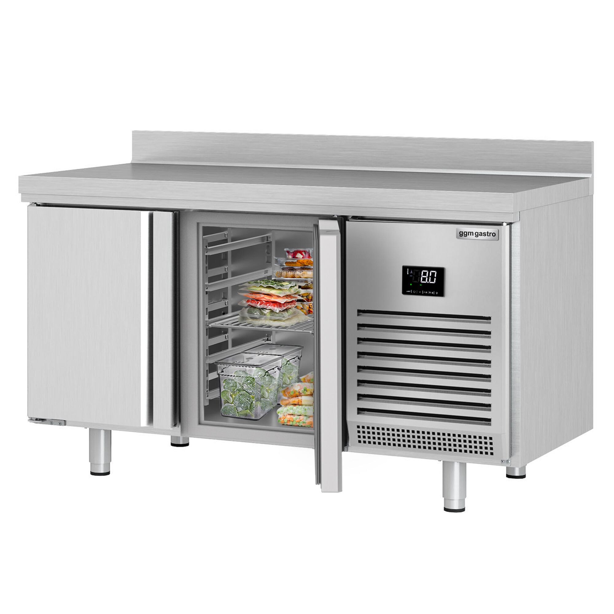 Külmlaud PREMIUM PLUS 1468×700mm, 2 ust