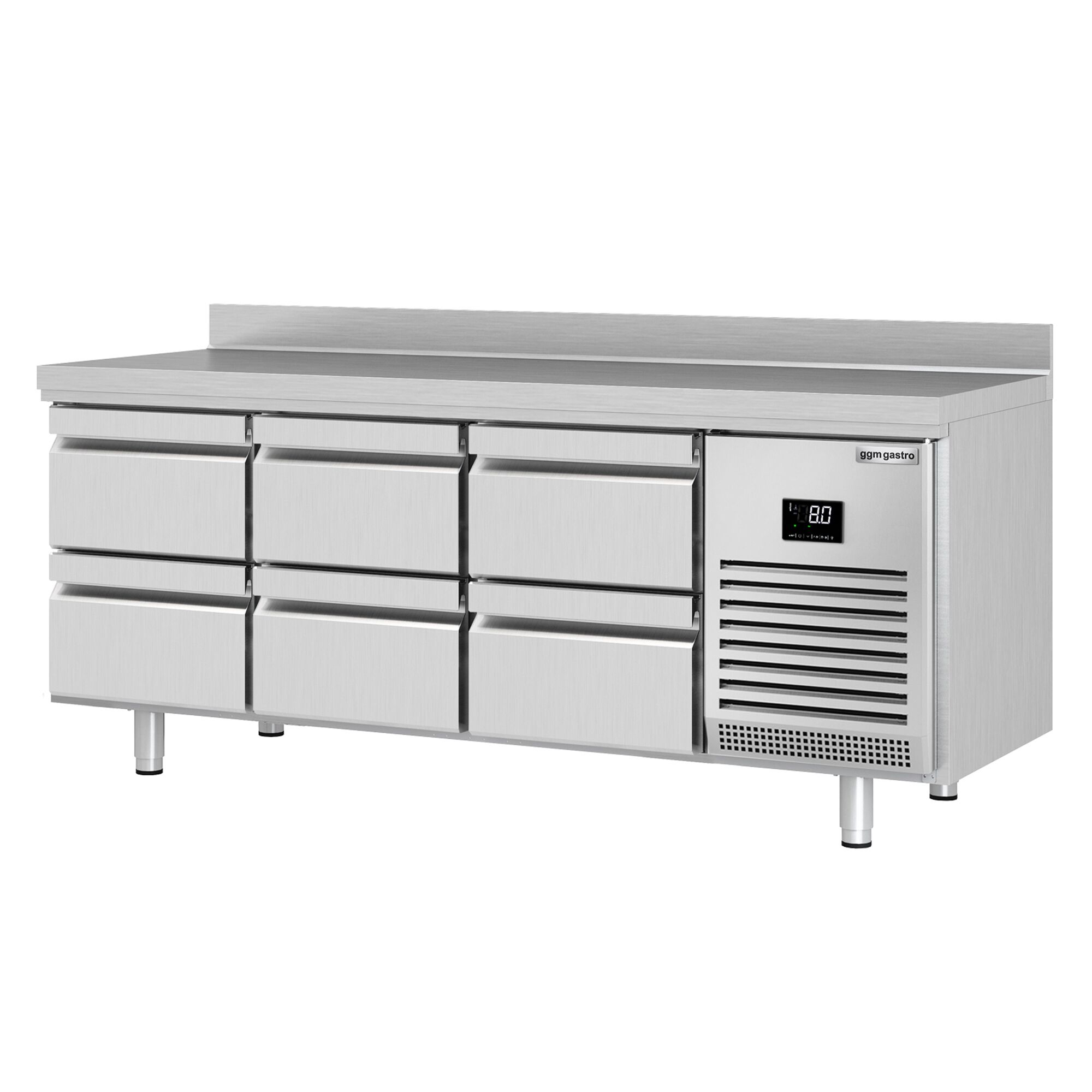Külmlaud PREMIUM PLUS 1960×600mm, 6 sahtlit